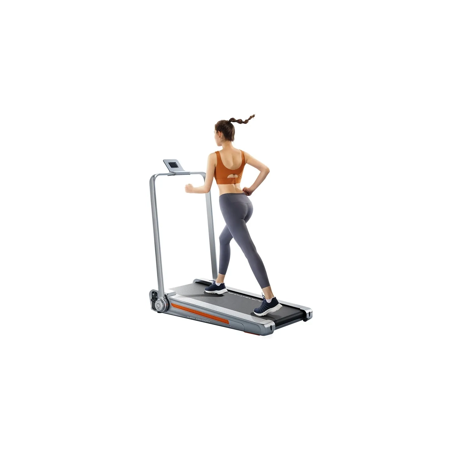 Gearforfit YPQO Mini-Walk Foldable Treadmill - Compact, Quiet, and Adjustable