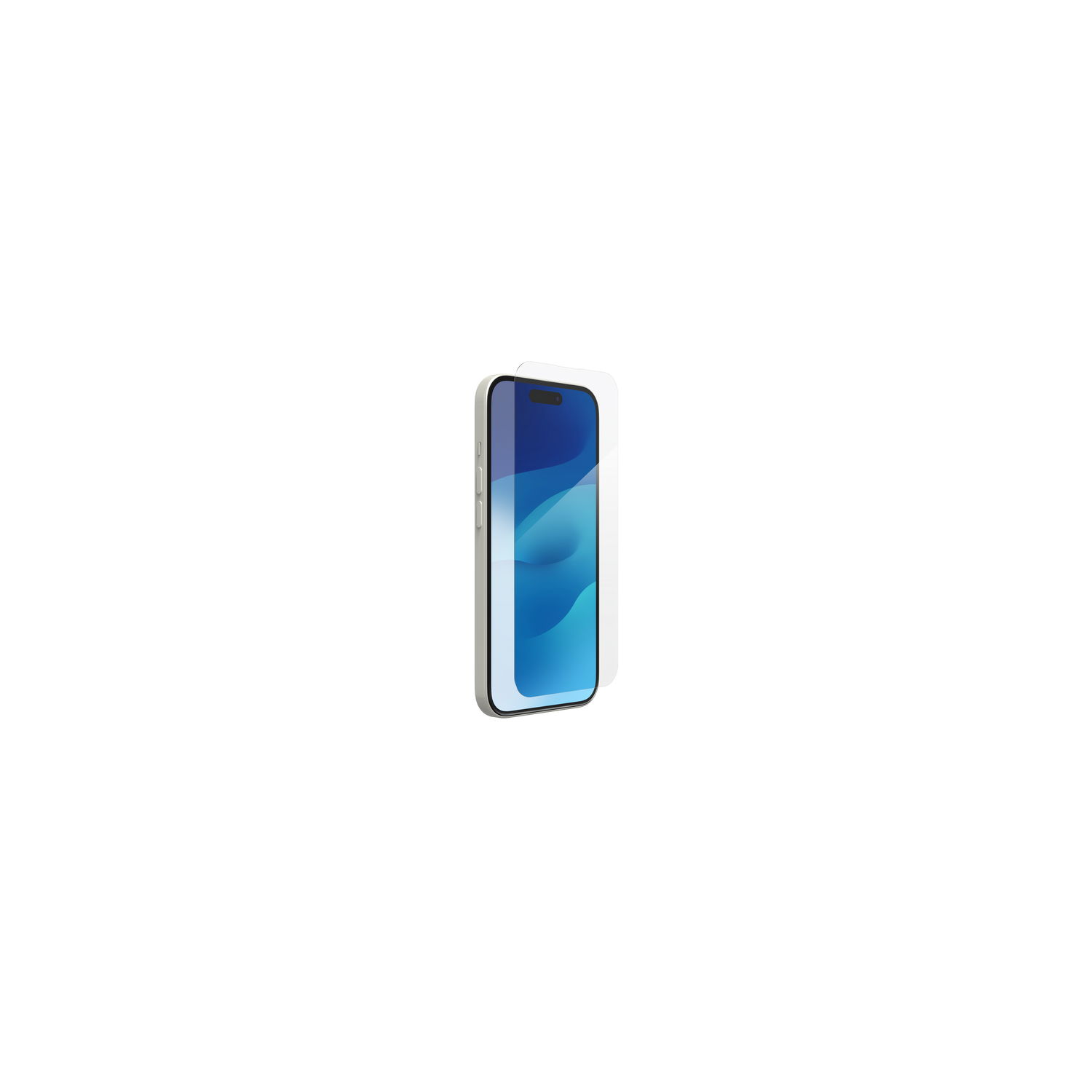 Protecteur d'écran en verre antireflet InvisibleShield de ZAGG pour iPhone 15