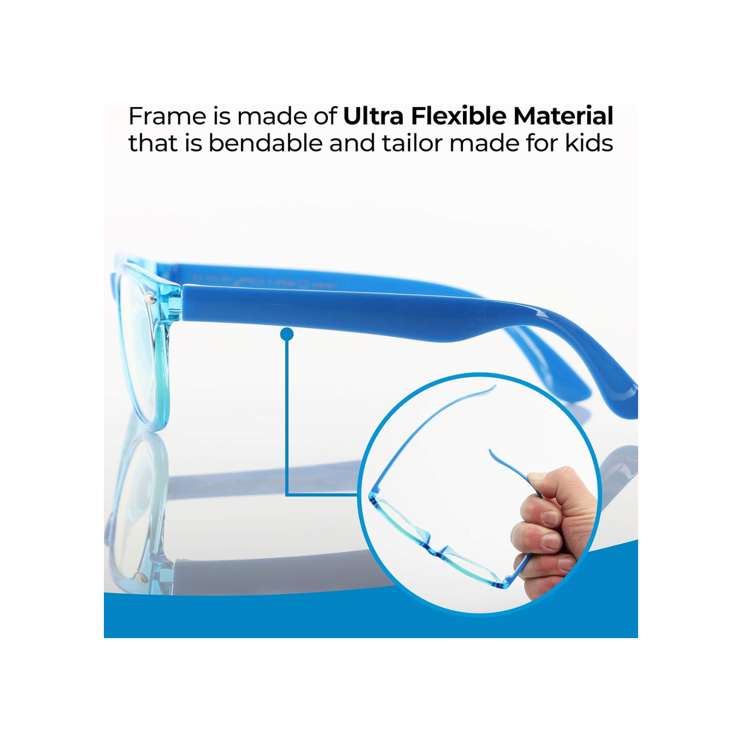 Ava & Ethan Blue Light Glasses for Kids, Blue Light Blocking for Computer/Gaming