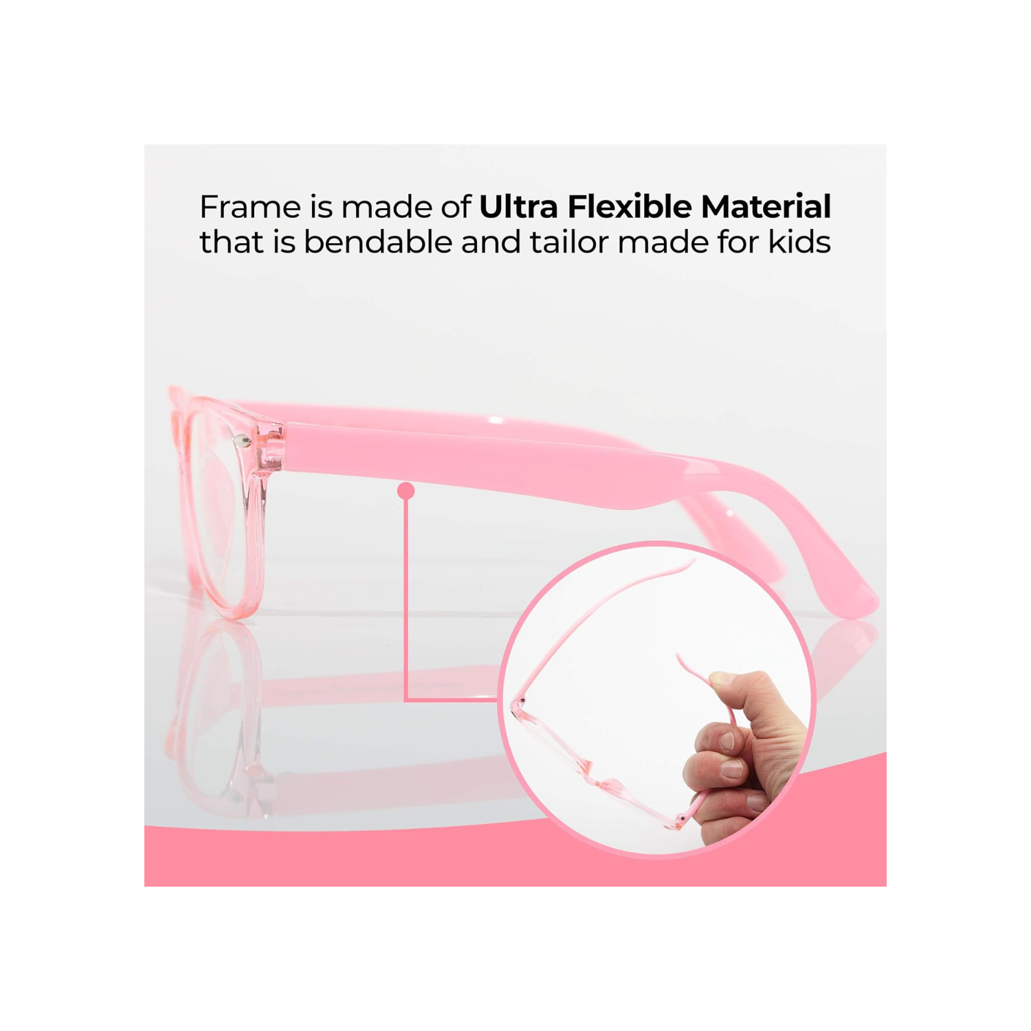 Ava & Ethan Blue Light Glasses for Kids, Blue Light Blocking for Computer/Gaming