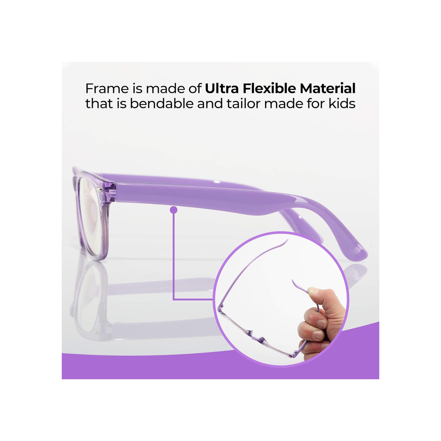 Ava & Ethan Blue Light Glasses for Kids, Blue Light Blocking for Computer/Gaming