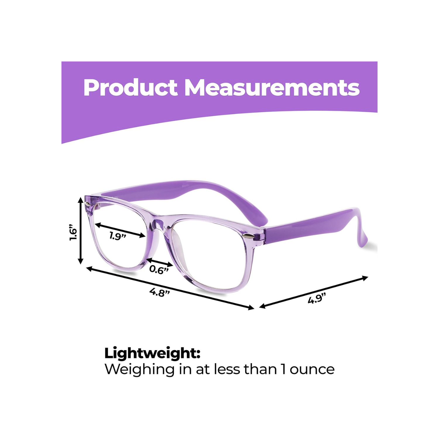 Ava & Ethan Blue Light Glasses for Kids, Blue Light Blocking for Computer/Gaming