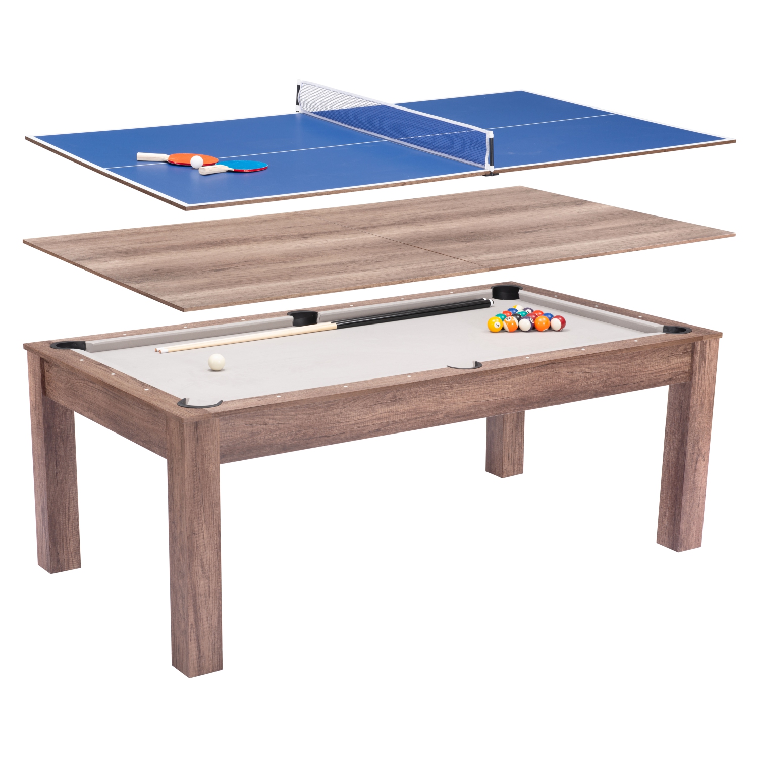 Bonker 3 in 1 Table Brown