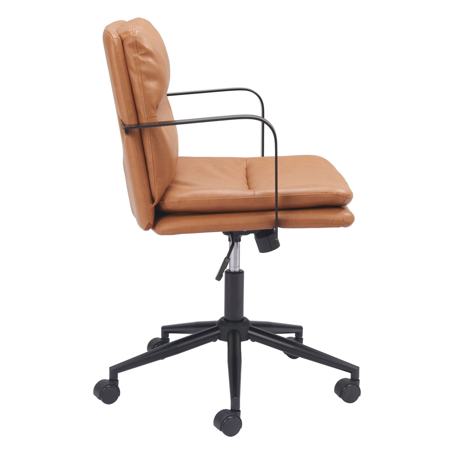 Chaise de bureau Birao, brun