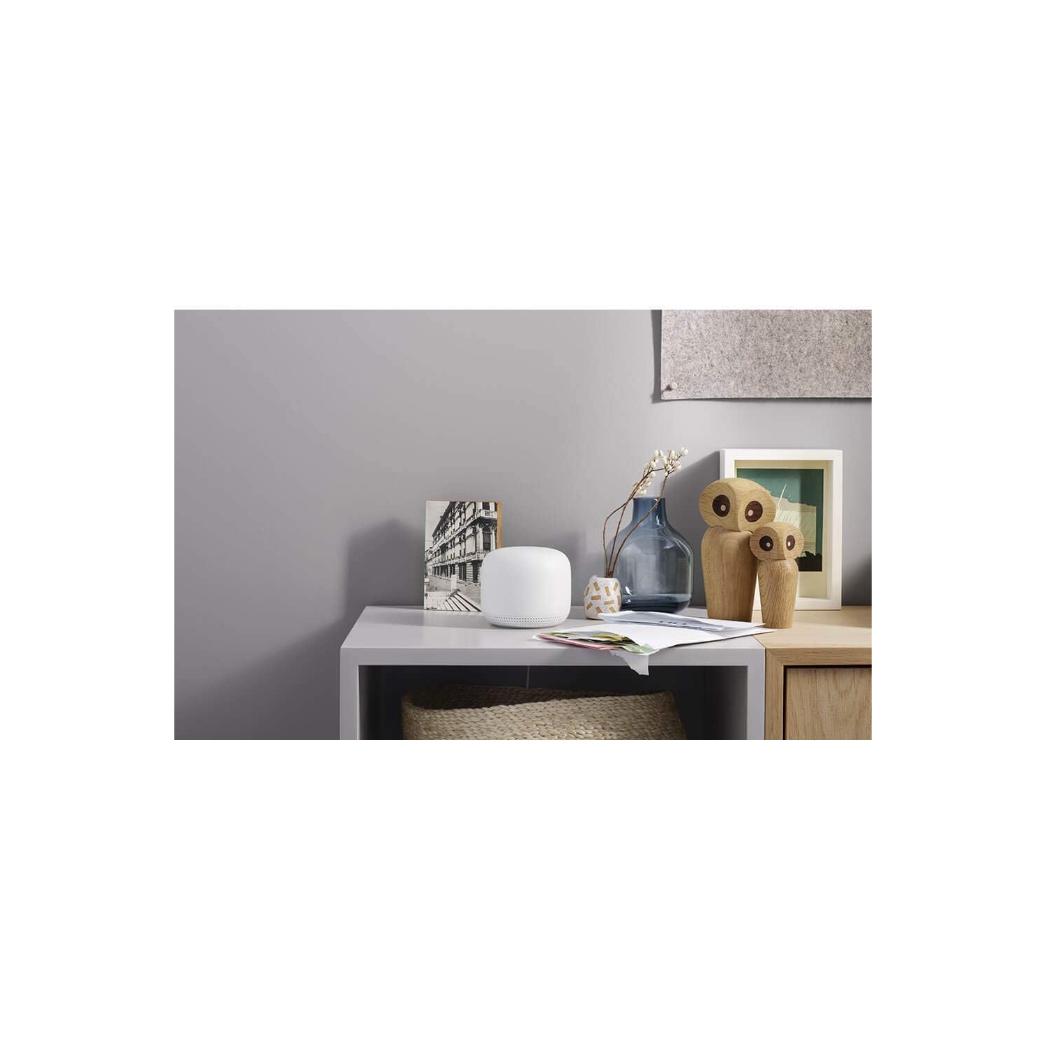 Google Nest Wi-Fi - AC2200 - Système Wi-Fi maillé - Routeur Wi-Fi - Couverture 2200 pi2 - Paquet de 1 -