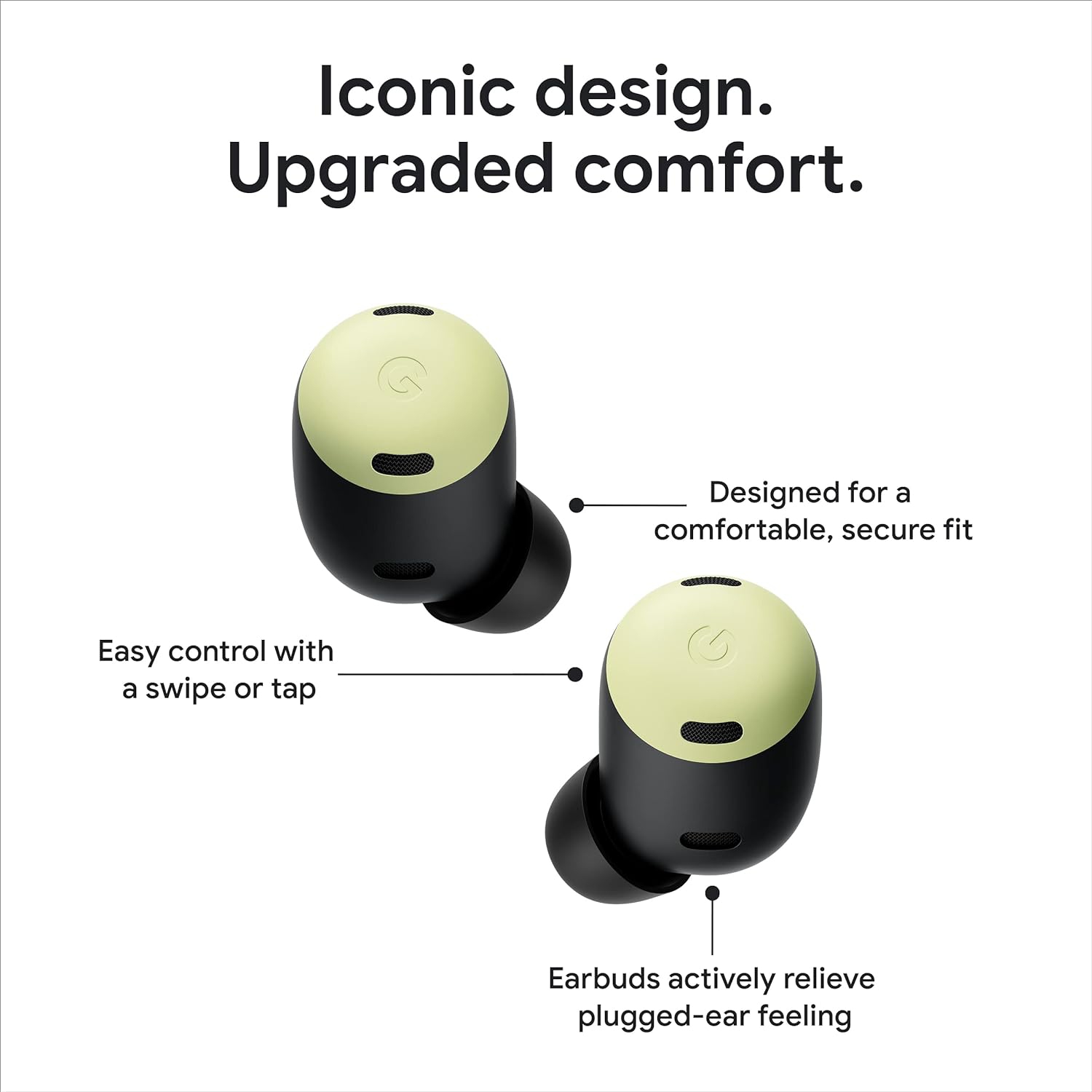 Pixel Buds Pro de Google - Écouteurs boutons à suppression du bruit - Jusqu'à 31 heures d'autonomie avec étui de chargement - Écouteurs Bluetooth -