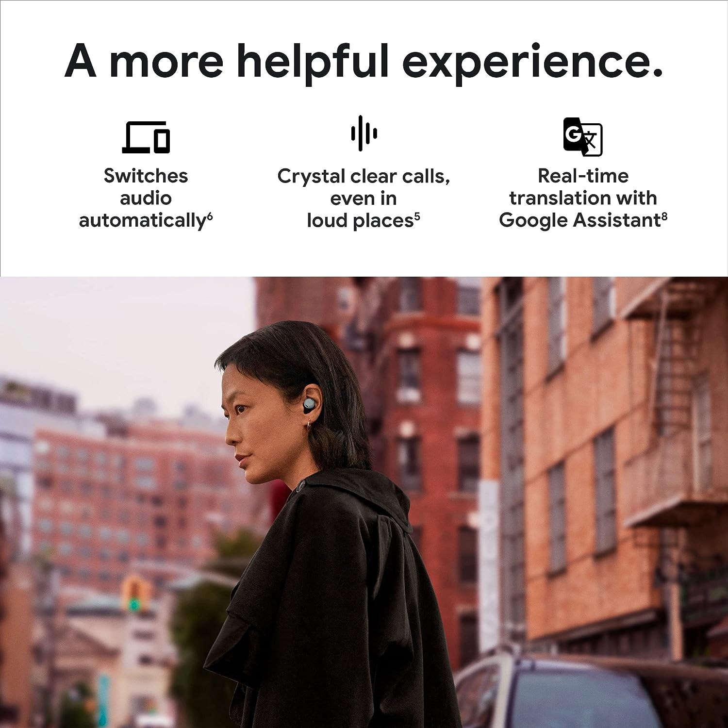 Pixel Buds Pro de Google - Écouteurs boutons à suppression du bruit - Jusqu'à 31 heures d'autonomie avec étui de chargement - Écouteurs Bluetooth -