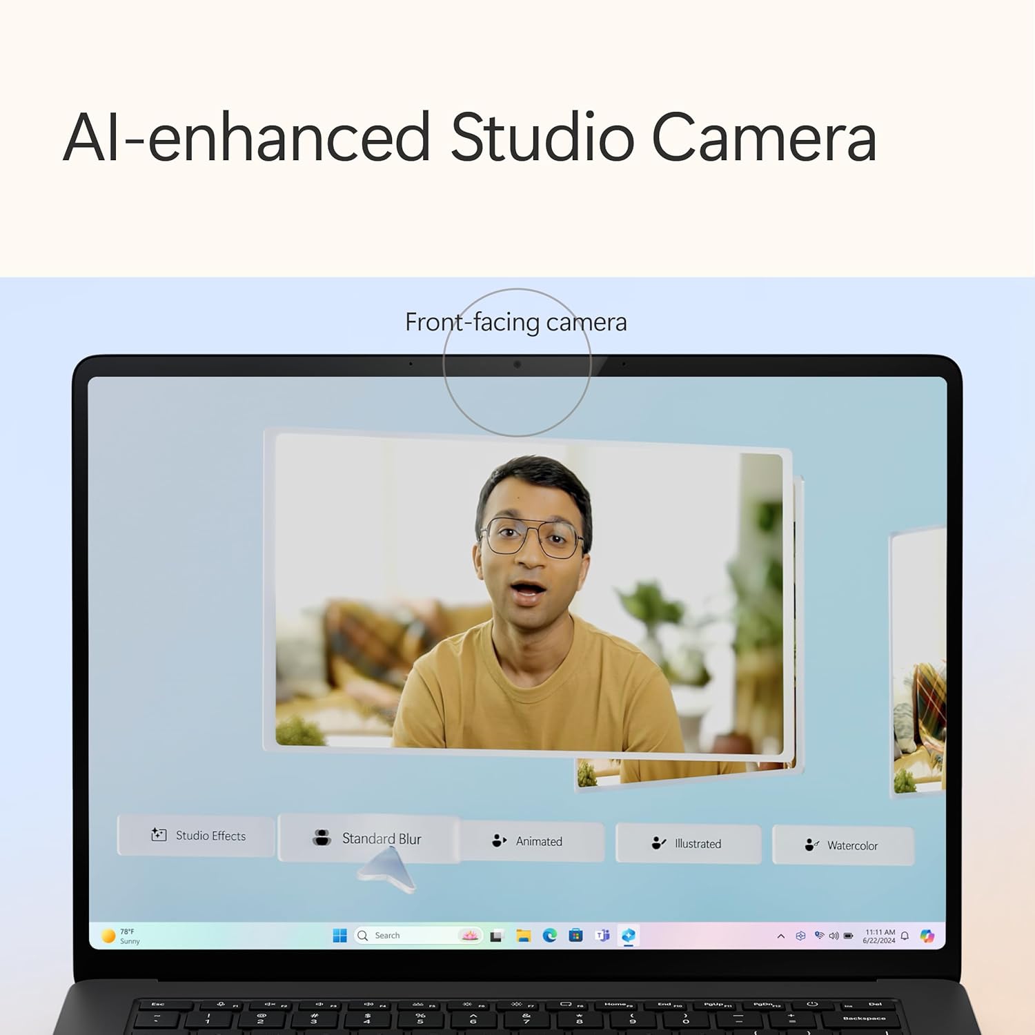 Surface Laptop - Microsoft Surface Laptop - Copilot+ PC - 15" Touchscreen - Snapdragon X Elite - 32GB -1TB SSD - (Latest Model, 7th Edition) - Black