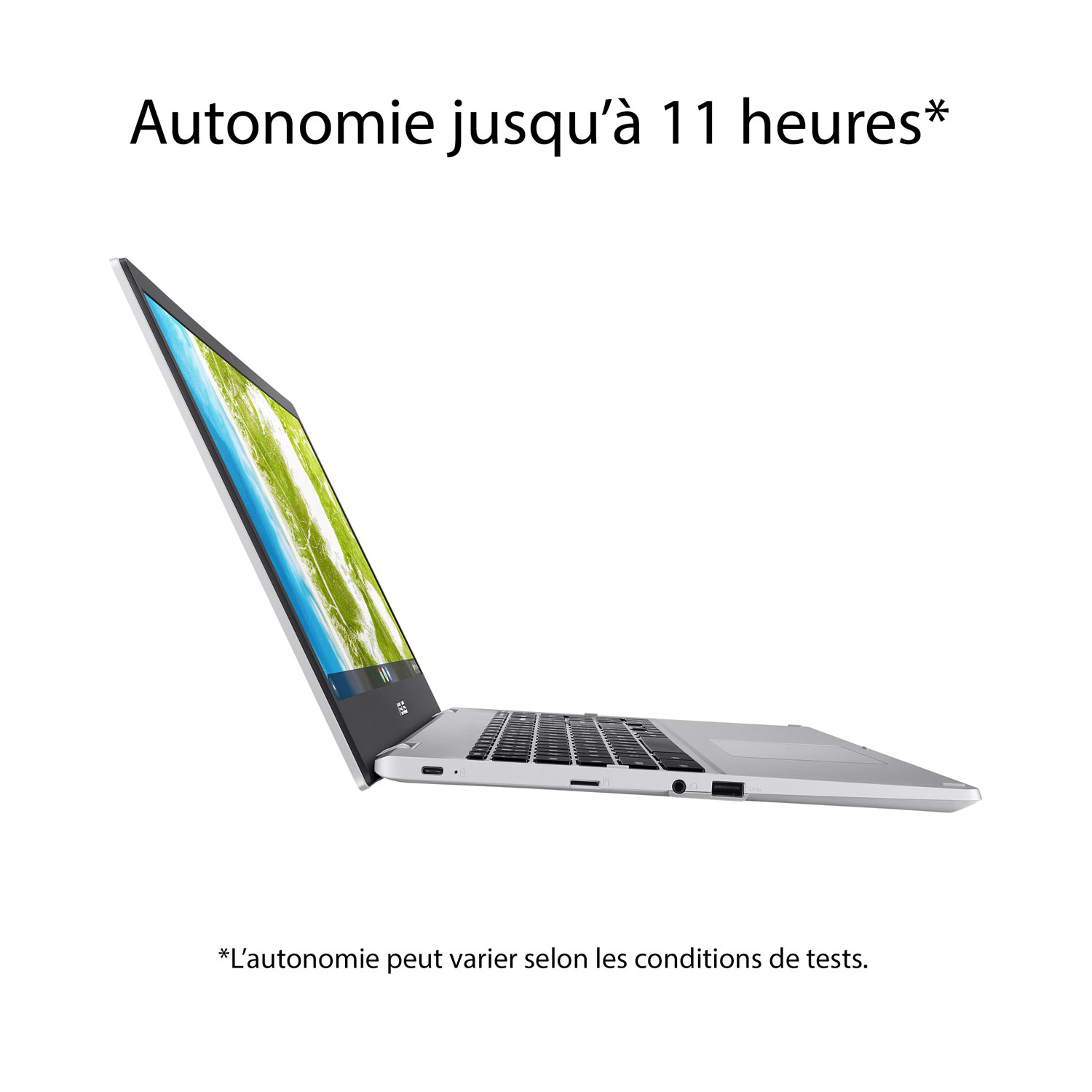Chromebook de 15,6 po CX1500 d'ASUS avec 3 mois de forfait Google AI Pro - Argenté