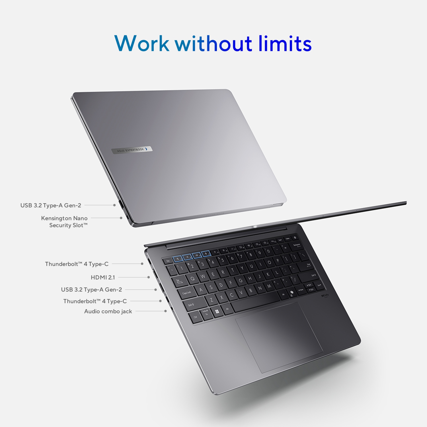 Windowsノート本体 Asus EXPERTBOOK P5 CoreUltra7 32GB 1TB ASUS ExpertBook P5 (P5405) (P5405CSA-NZ0054X) | ASUS Store