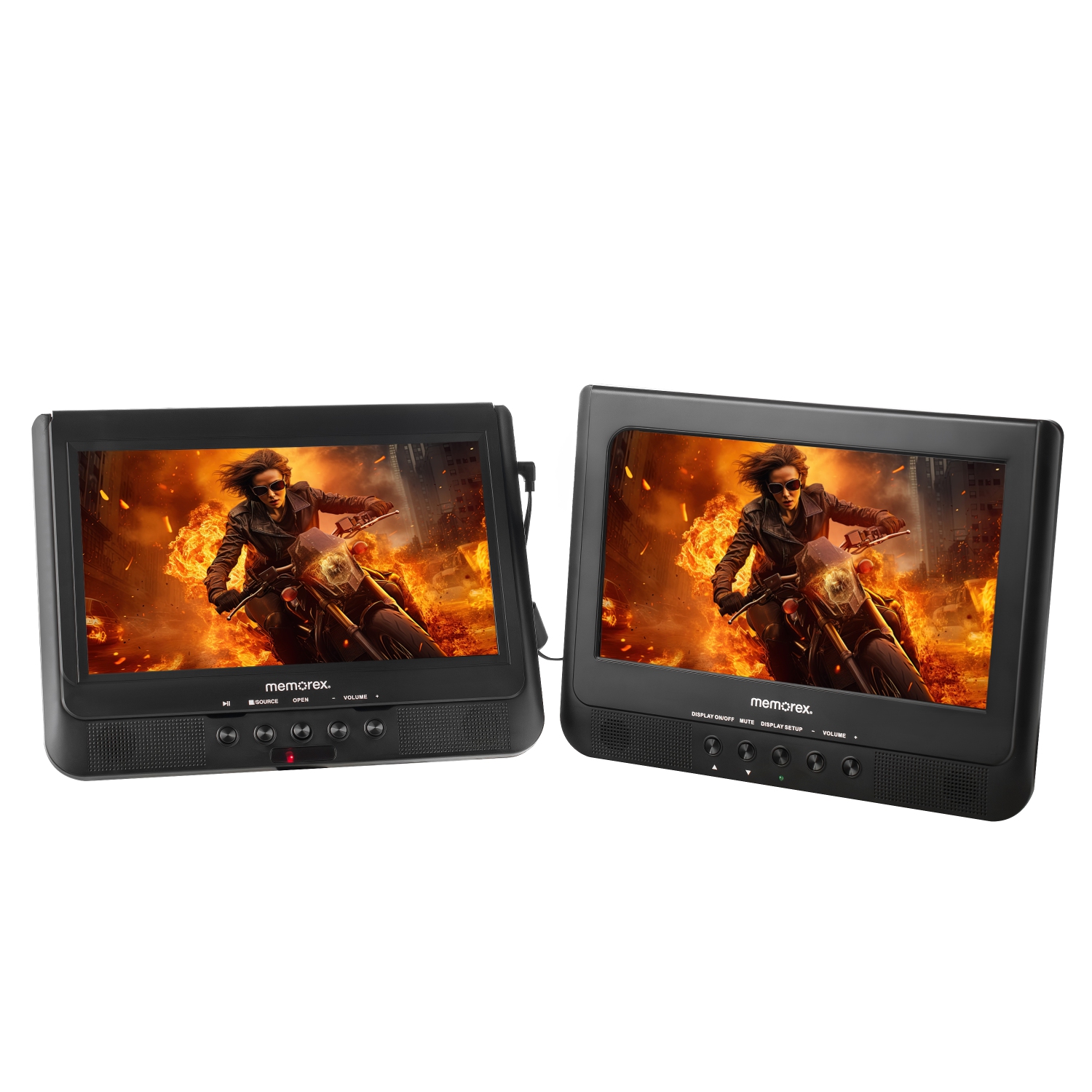 Memorex PDV200 10-inch Digital Dual Screen DVD Player