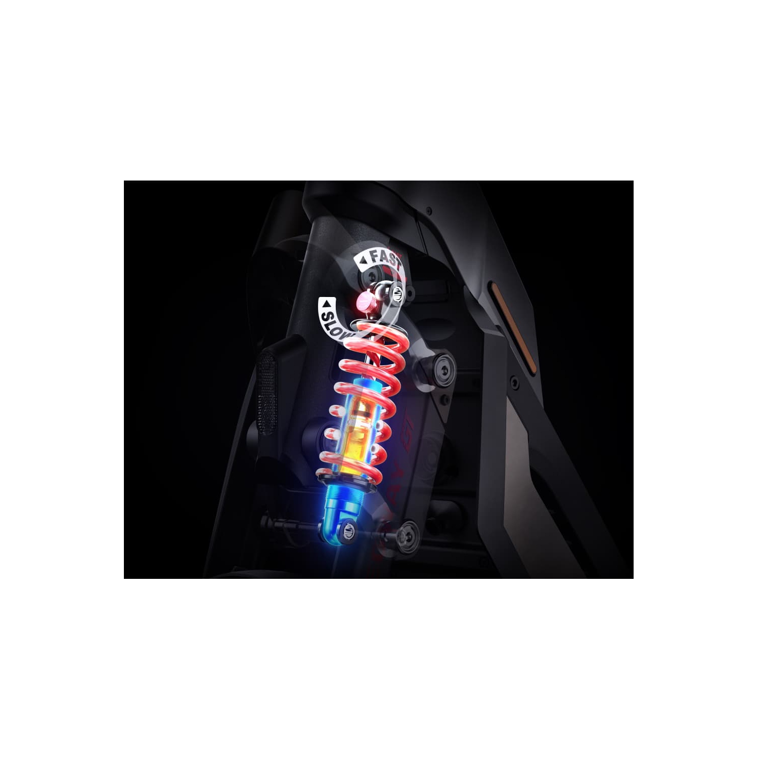 Trottinette Segway SuperScooter GT2 | Vitesse maximale 70&nbsp;km/h | Autonomie maximale 90&nbsp;km | Suspension intégrale réglable | 6000&nbsp;W