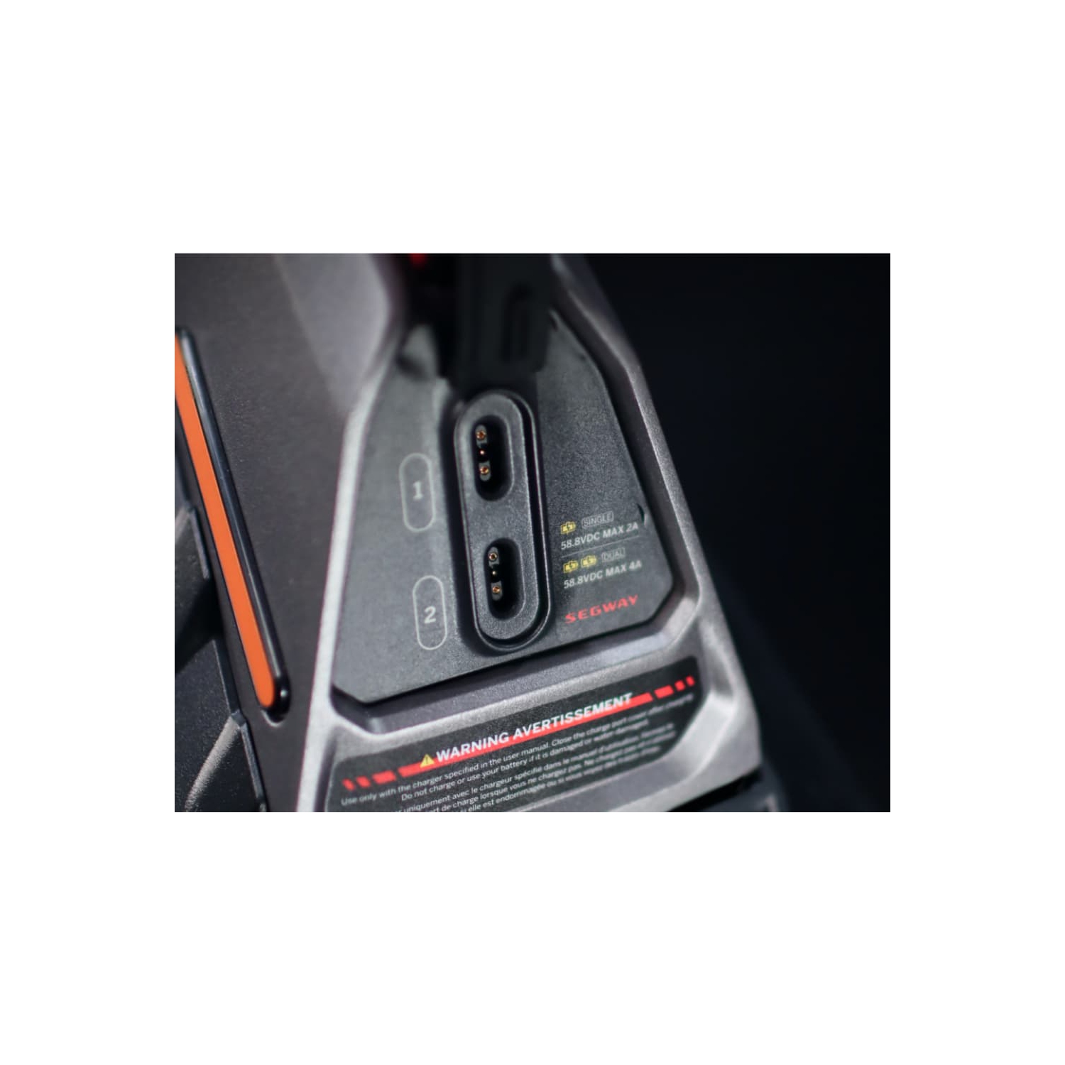 Trottinette Segway SuperScooter GT2 | Vitesse maximale 70&nbsp;km/h | Autonomie maximale 90&nbsp;km | Suspension intégrale réglable | 6000&nbsp;W