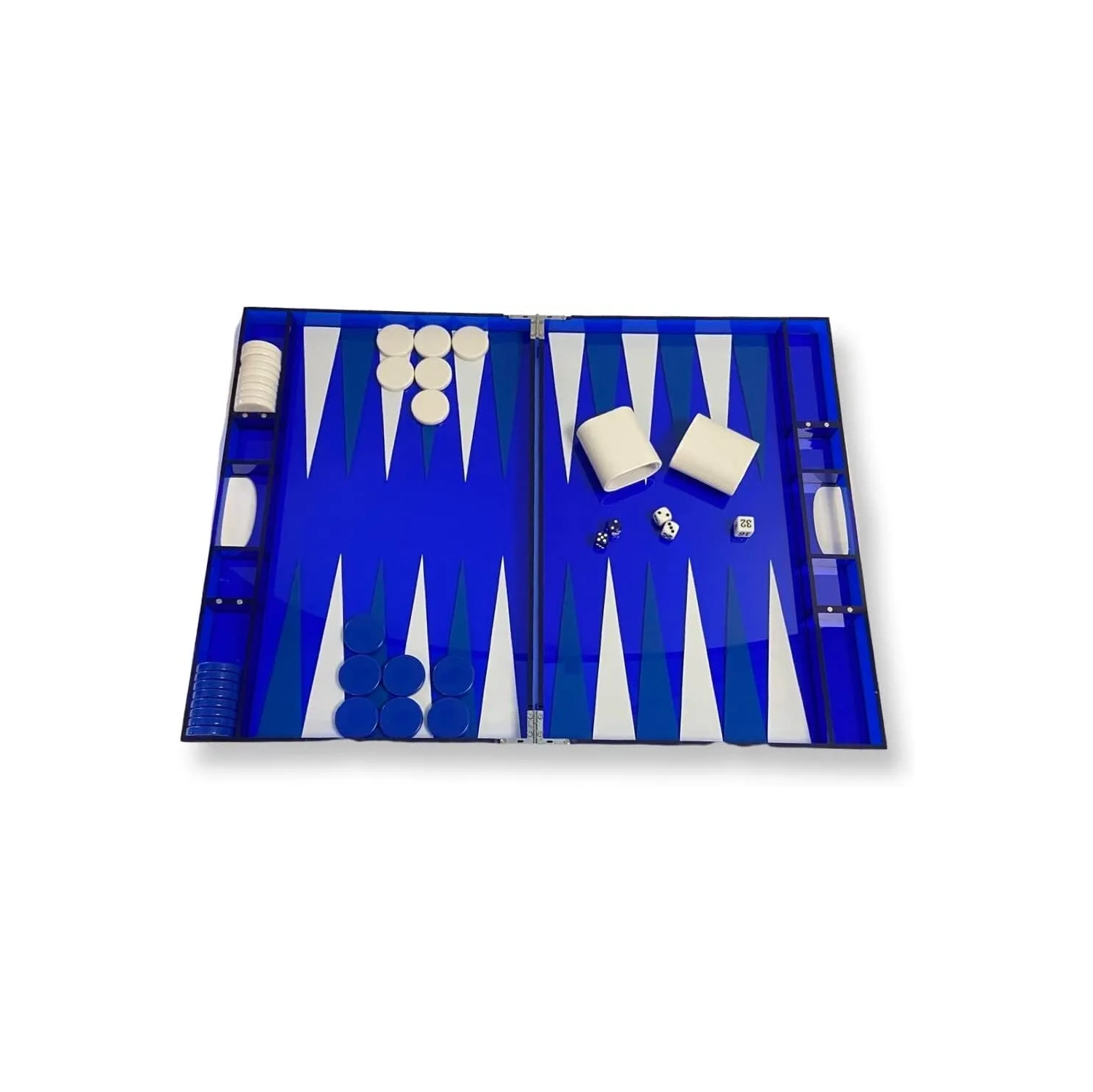 Ensemble de jacquet en acrylique Lucite de 18&nbsp;po et pièces de qualité supérieure