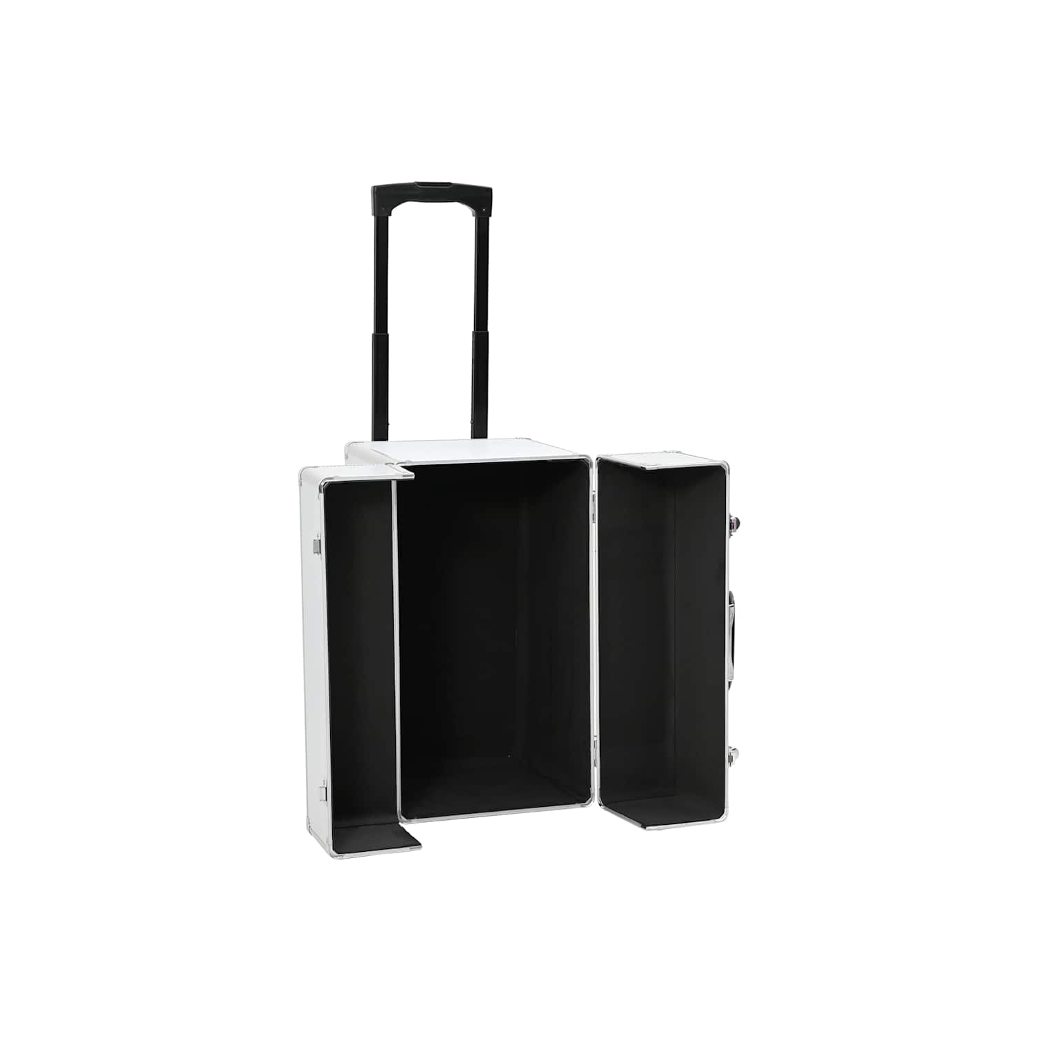 vidaXL Pilot Trolley 47x39x27 cm Silver Aluminium