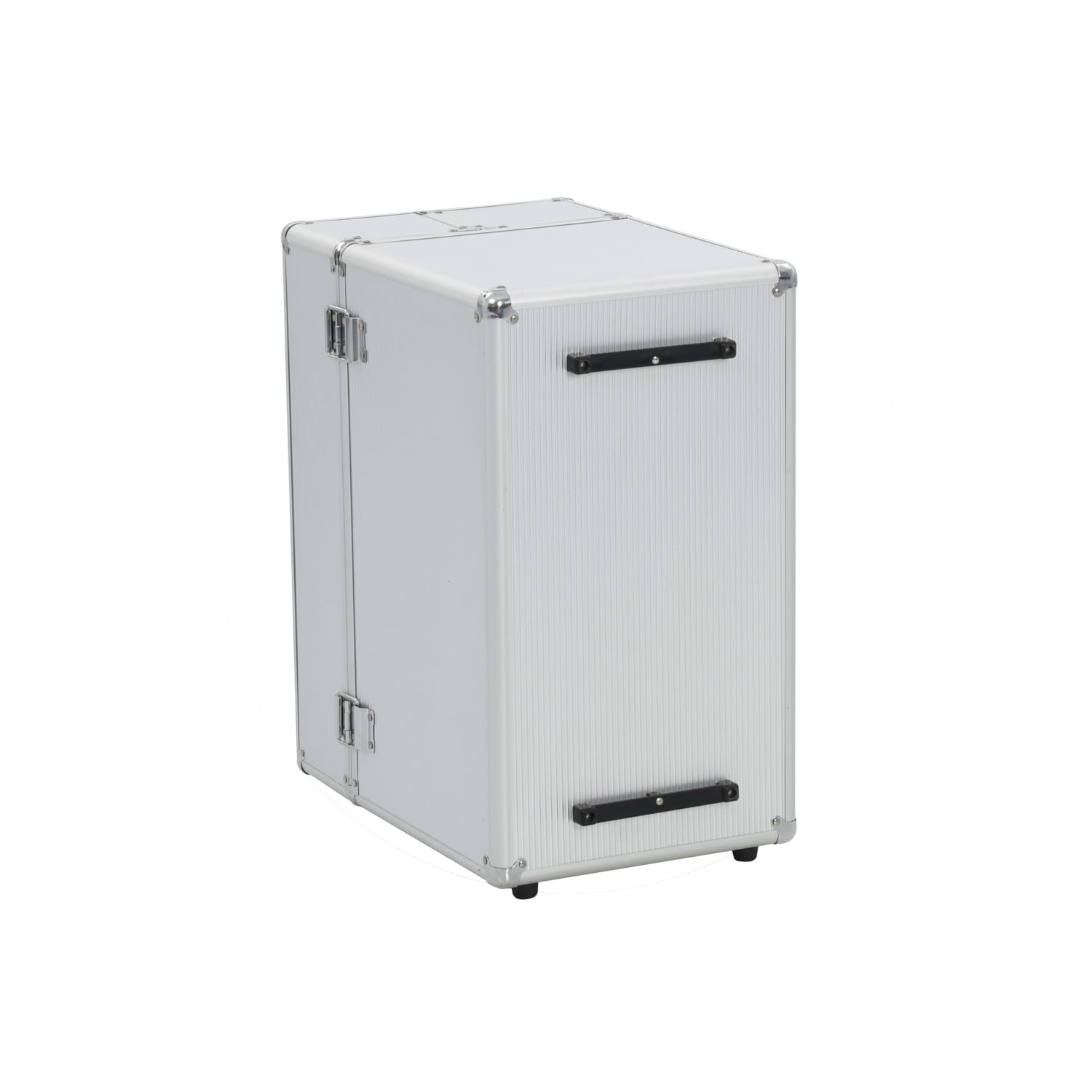 vidaXL Pilot Trolley 47x39x27 cm Silver Aluminium