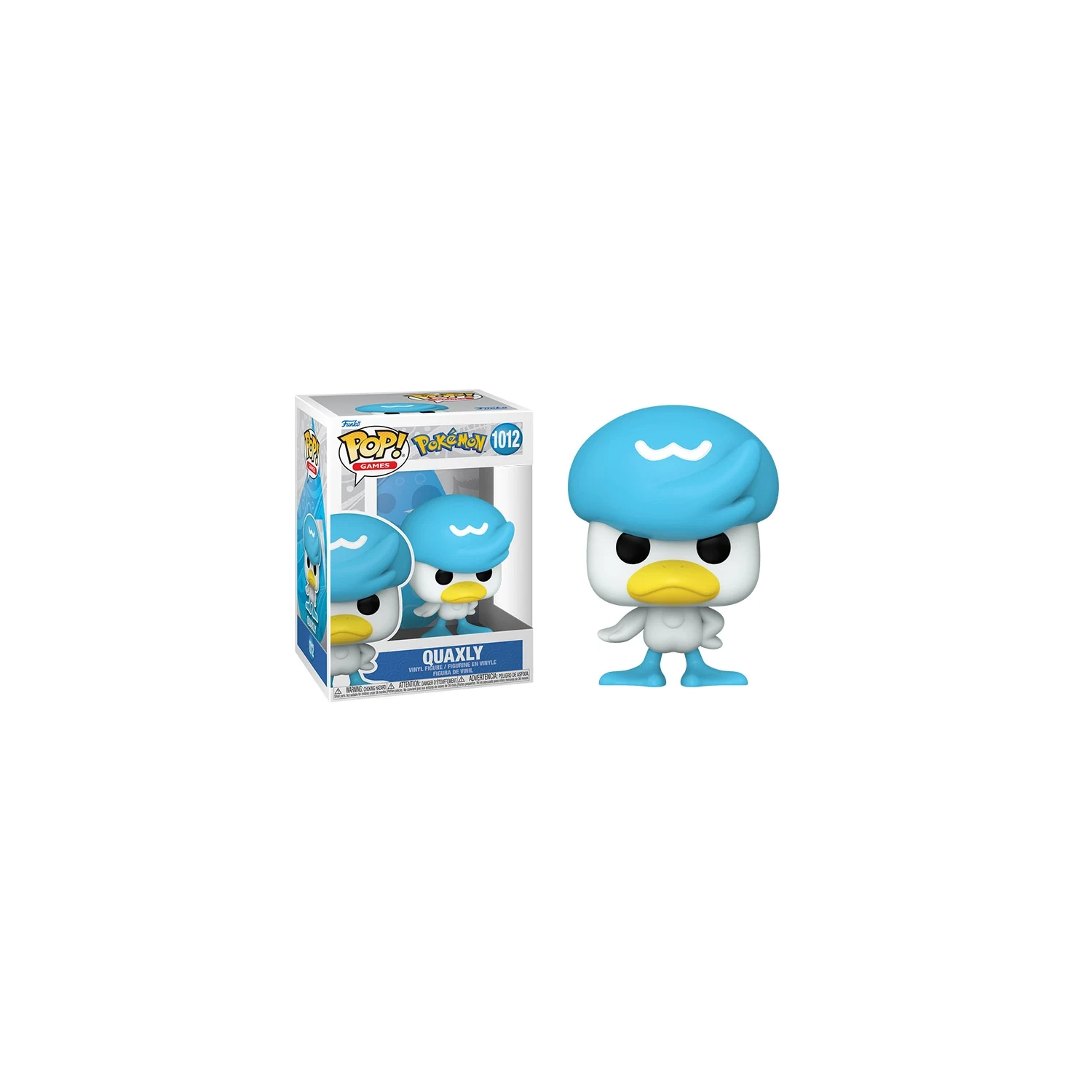 Funko Pop! Games Pokemon Vinyl Figure Quaxly #1012 (TAX HOLIDAY)