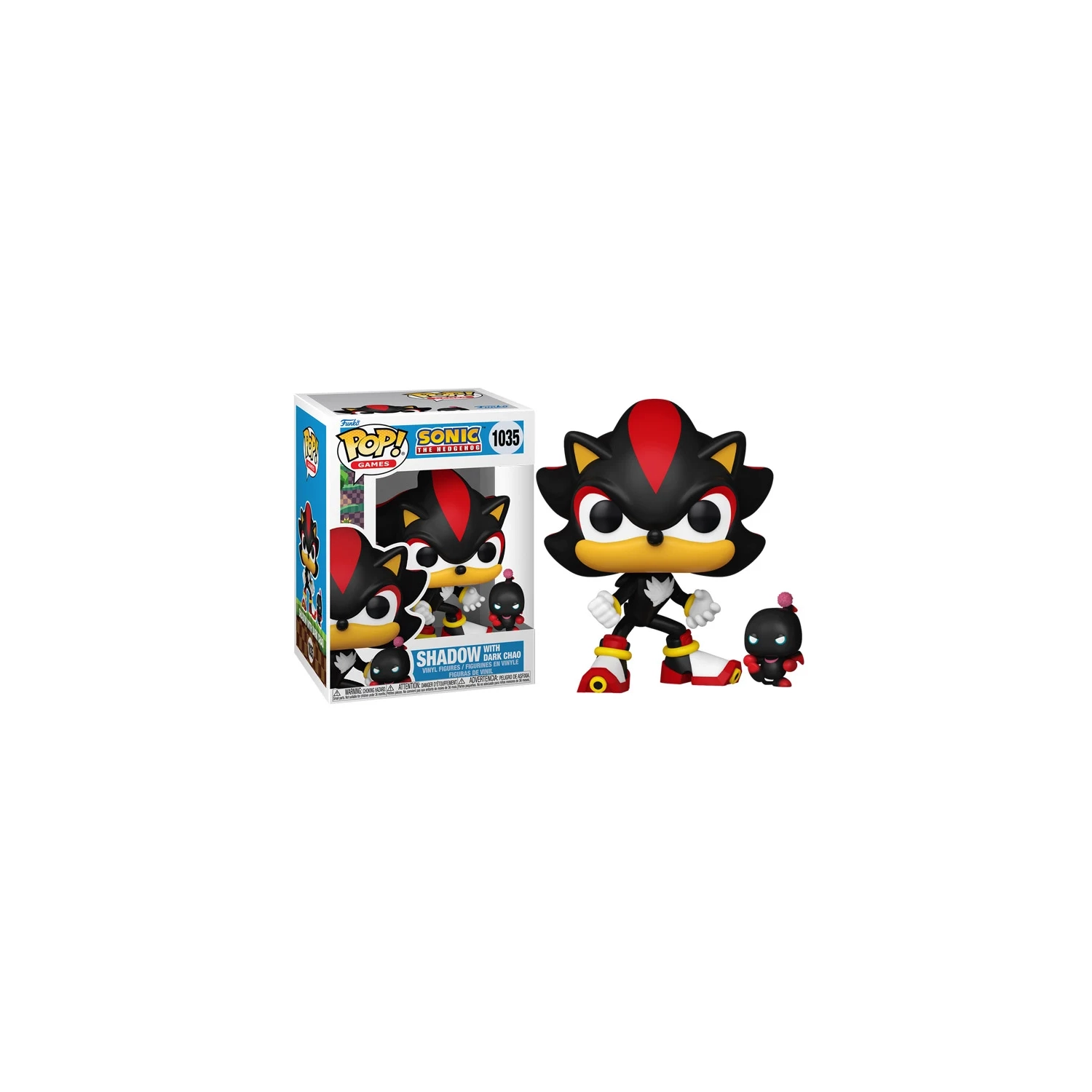 Funko Pop! Games Sonic the Hedgehog Vinyl Figure Shadow with Dark Chao #1035 (TAX HOLIDAY)