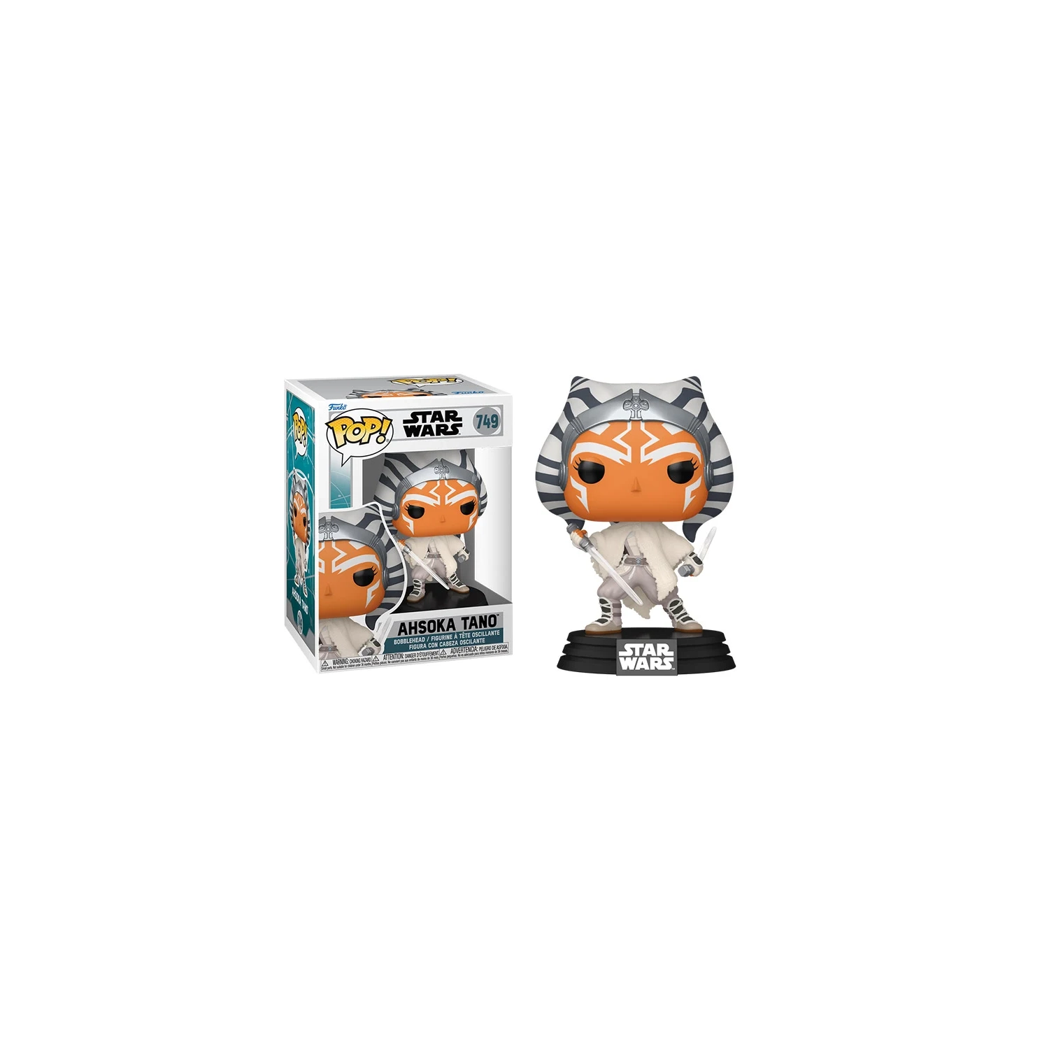 Funko Pop! Star Wars: Ahsoka Vinyl Bobble-Head Ahsoka Tano #749