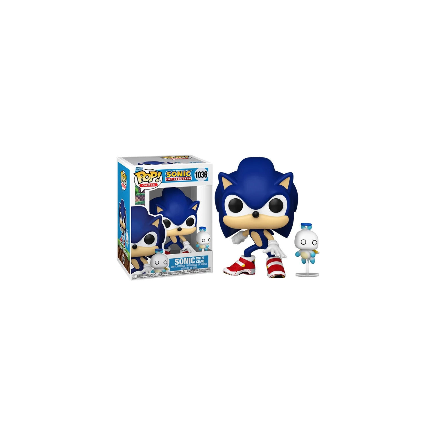 Funko Pop! Games Sonic the Hedgehog Vinyl Figure Sonic with Chao #1036 (TAX HOLIDAY)