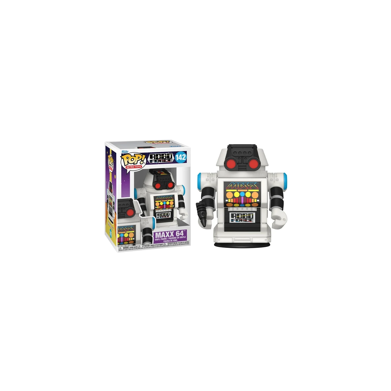 Funko Pop! Retro Toys RoboForce Vinyl Figure Maxx 64 #142 (TAX HOLIDAY)