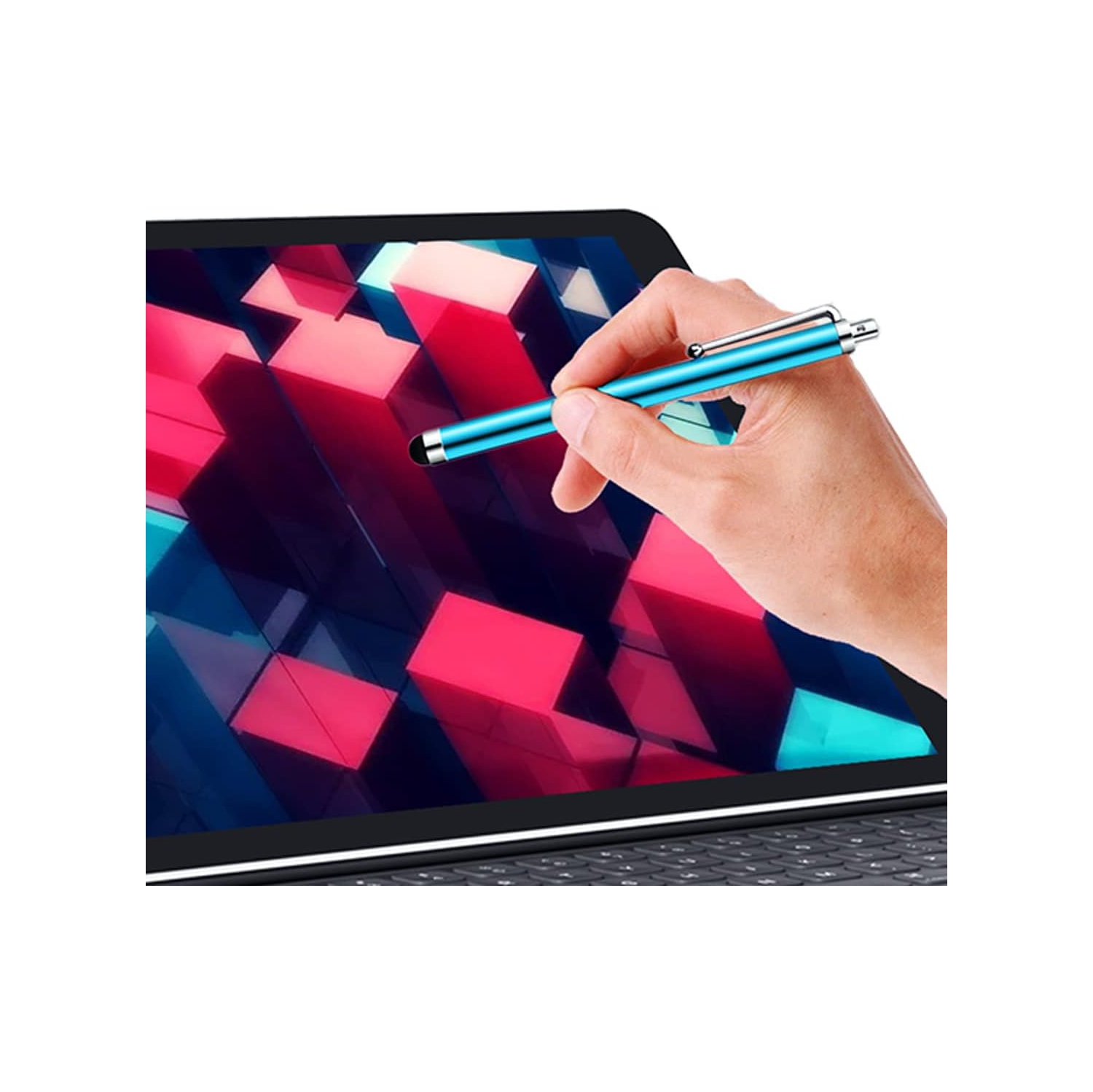 Stylus Pen 10 Pack Universal Touch Screen Capacitive Stylus for Touch Screen Tablets,10 Colors