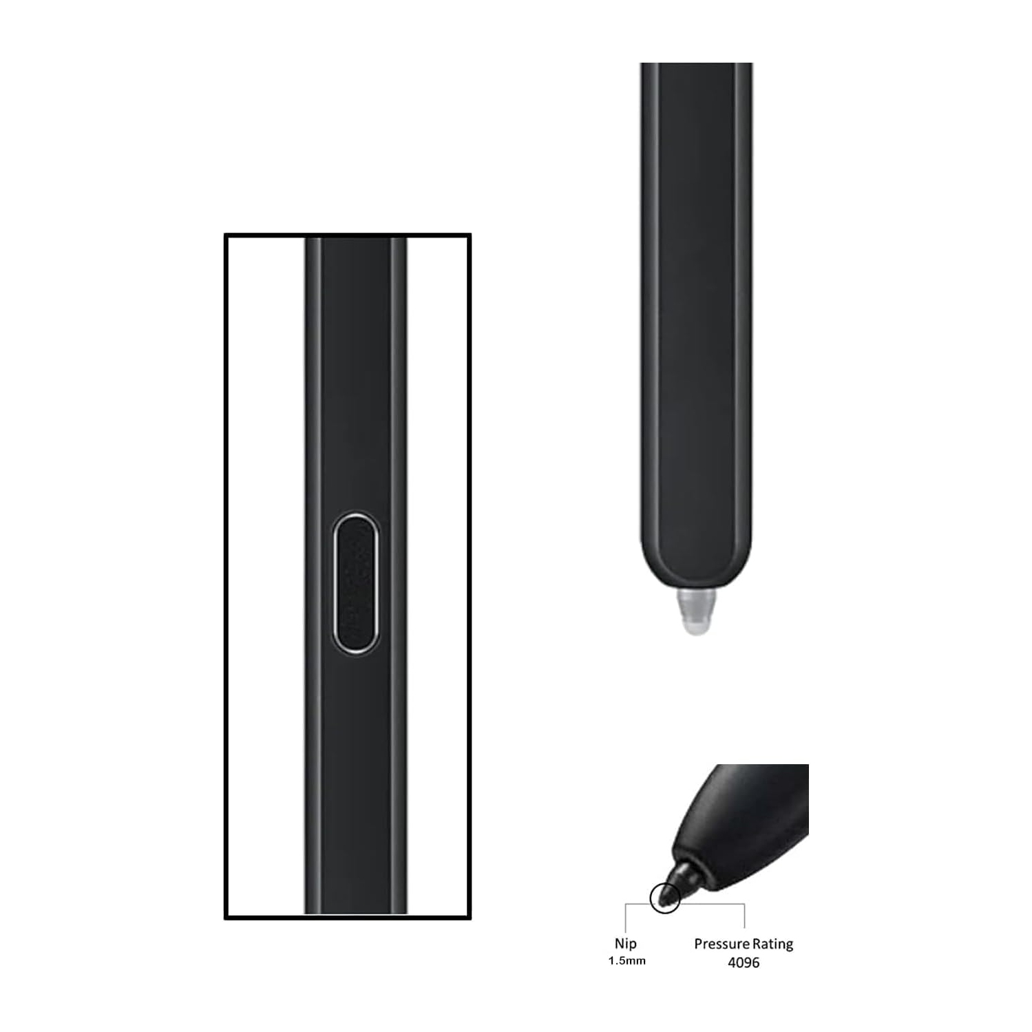 Galaxy Z Fold 6/5 Pen Fold Edition for S Pen Galaxy Z fold 6/5 G S Pen Fold 6/5 S Pen Touch Stylus Fold 6/5 Stylus Pen with Replacement nibs