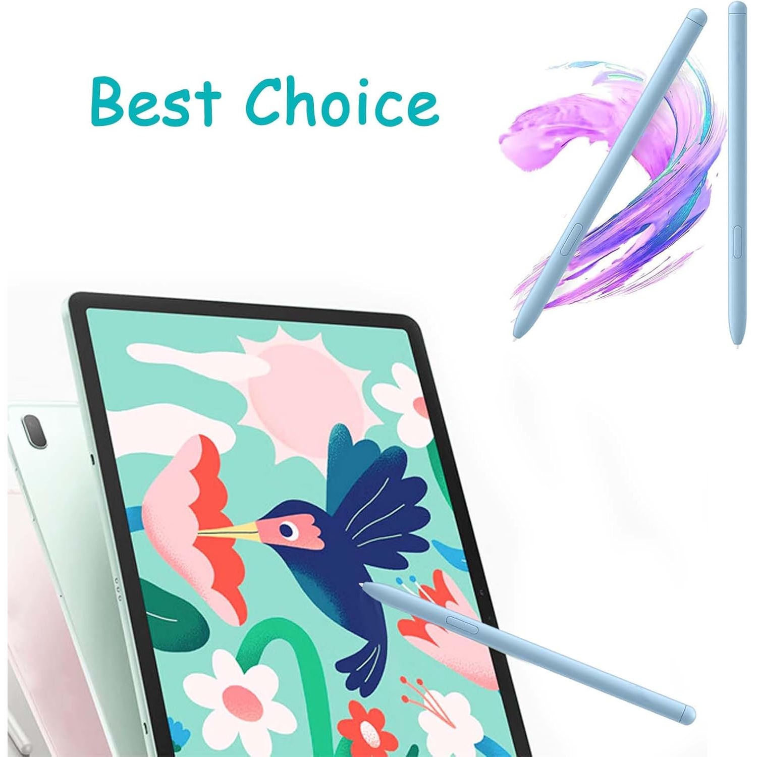 2 Pack Galaxy Tab S6 Lite S Pen Replacement for Samsung Galaxy Tab S6 Lite Pen,Galaxy Tab S6 Lite Stylus Pen Replacement for Samsung Galaxy Tab S6