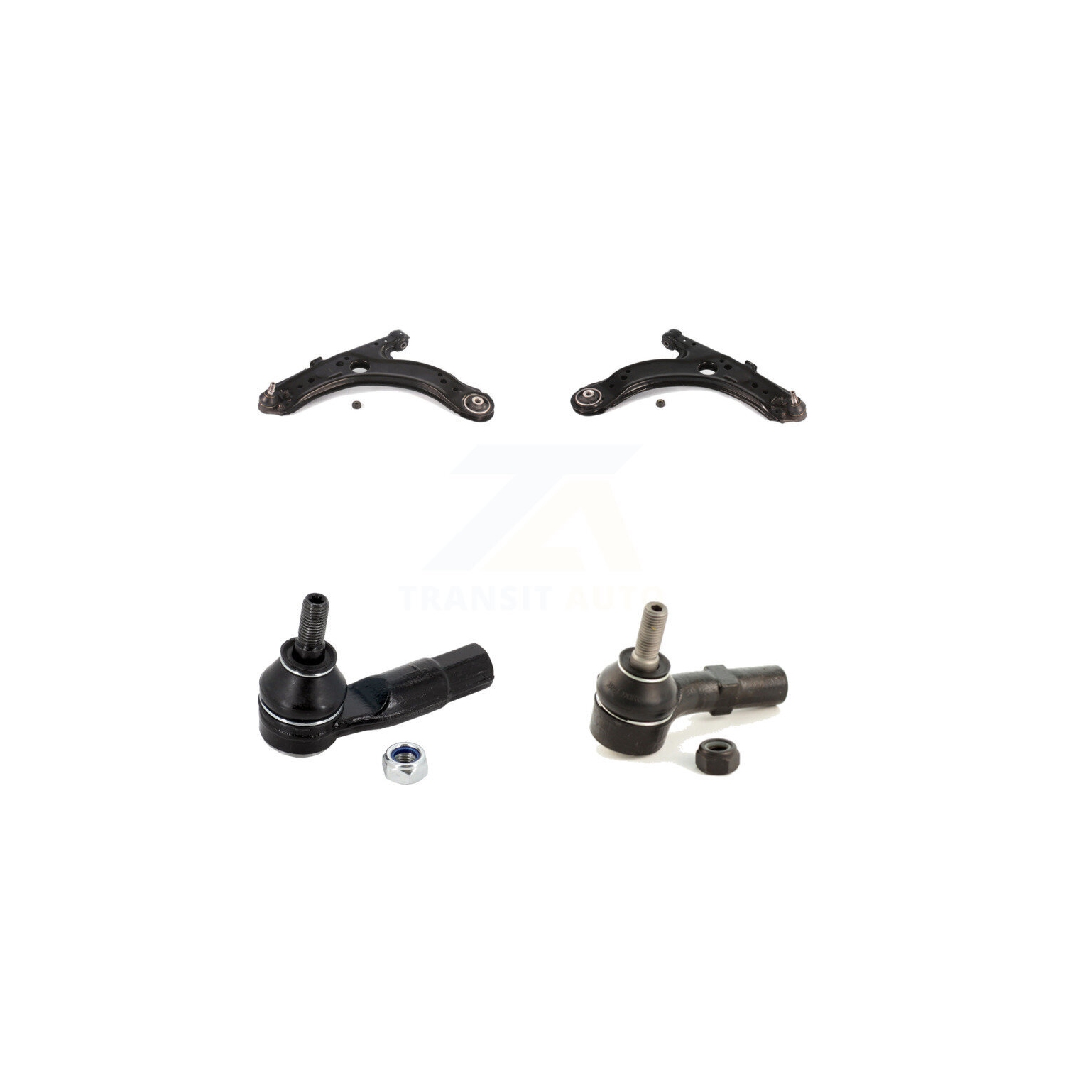 Front Control Arm & Tie Rod End Kit For Volkswagen Jetta 7th And 8th Digit Of VIN Is "1K" K72-101496