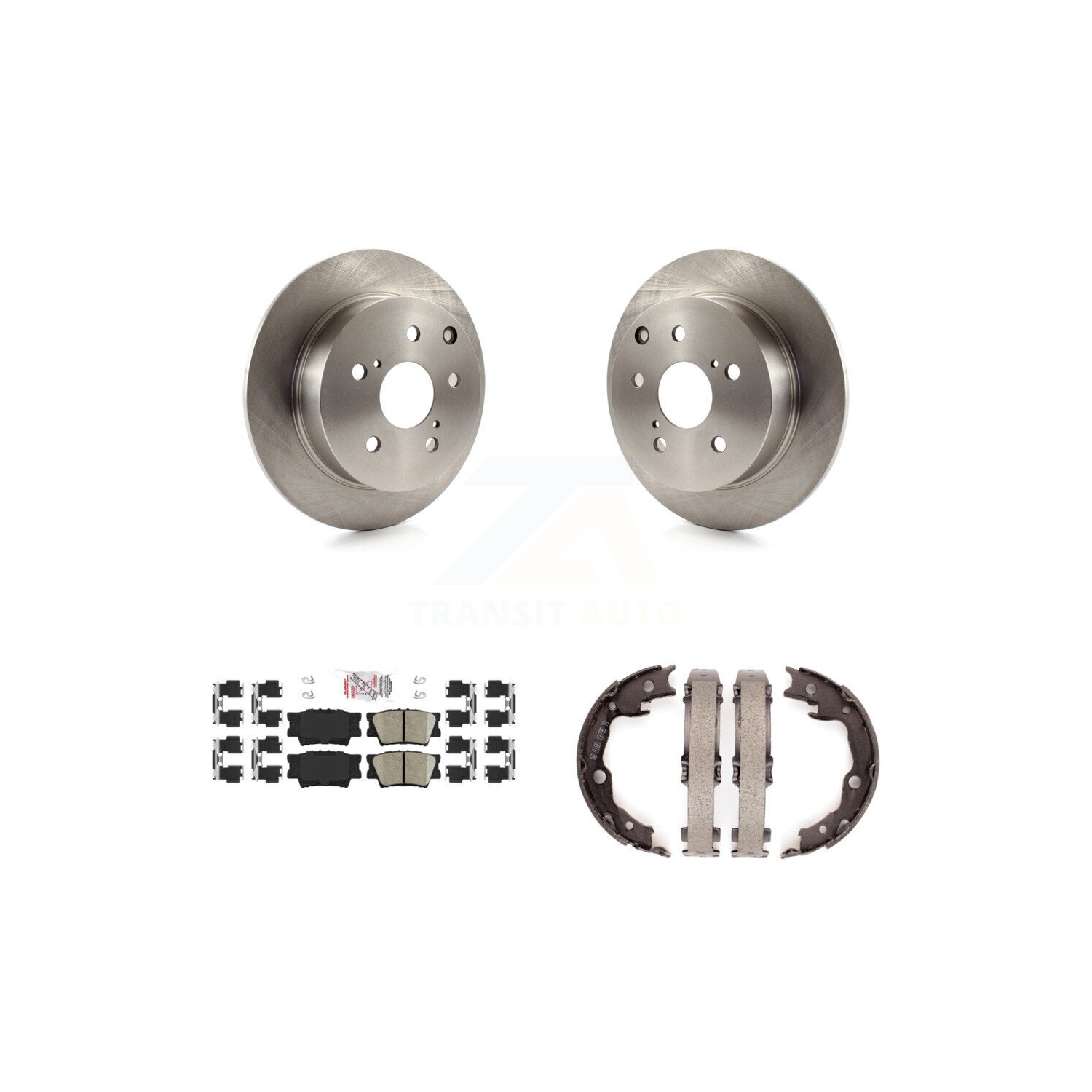 Ensemble plaquettes en céramique et patins de frein de stationnement pour Toyota Matrix Pontiac Vibe 8&nbsp;A-108133