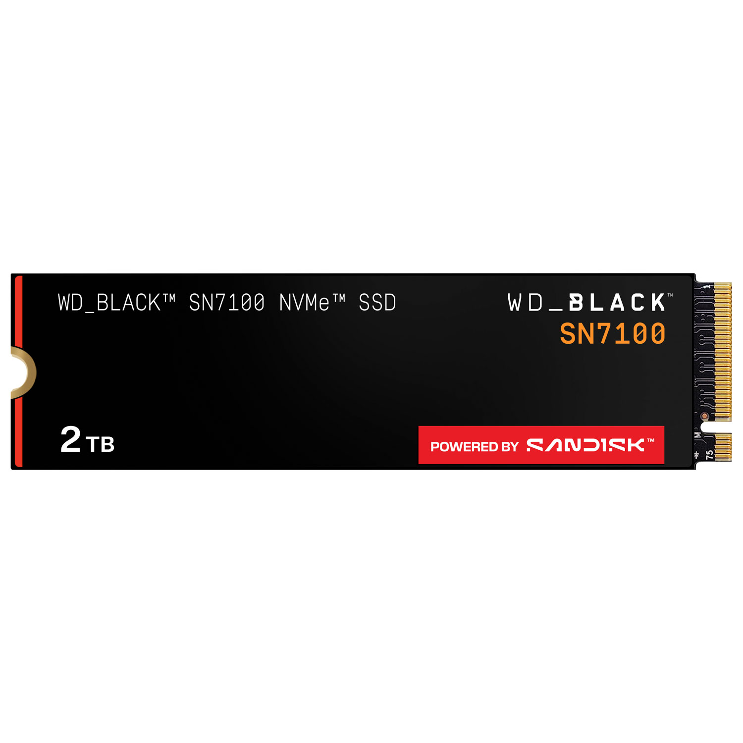 Disque SSD interne NVMe PCI-e WD_BLACK SN7100 de 2 To