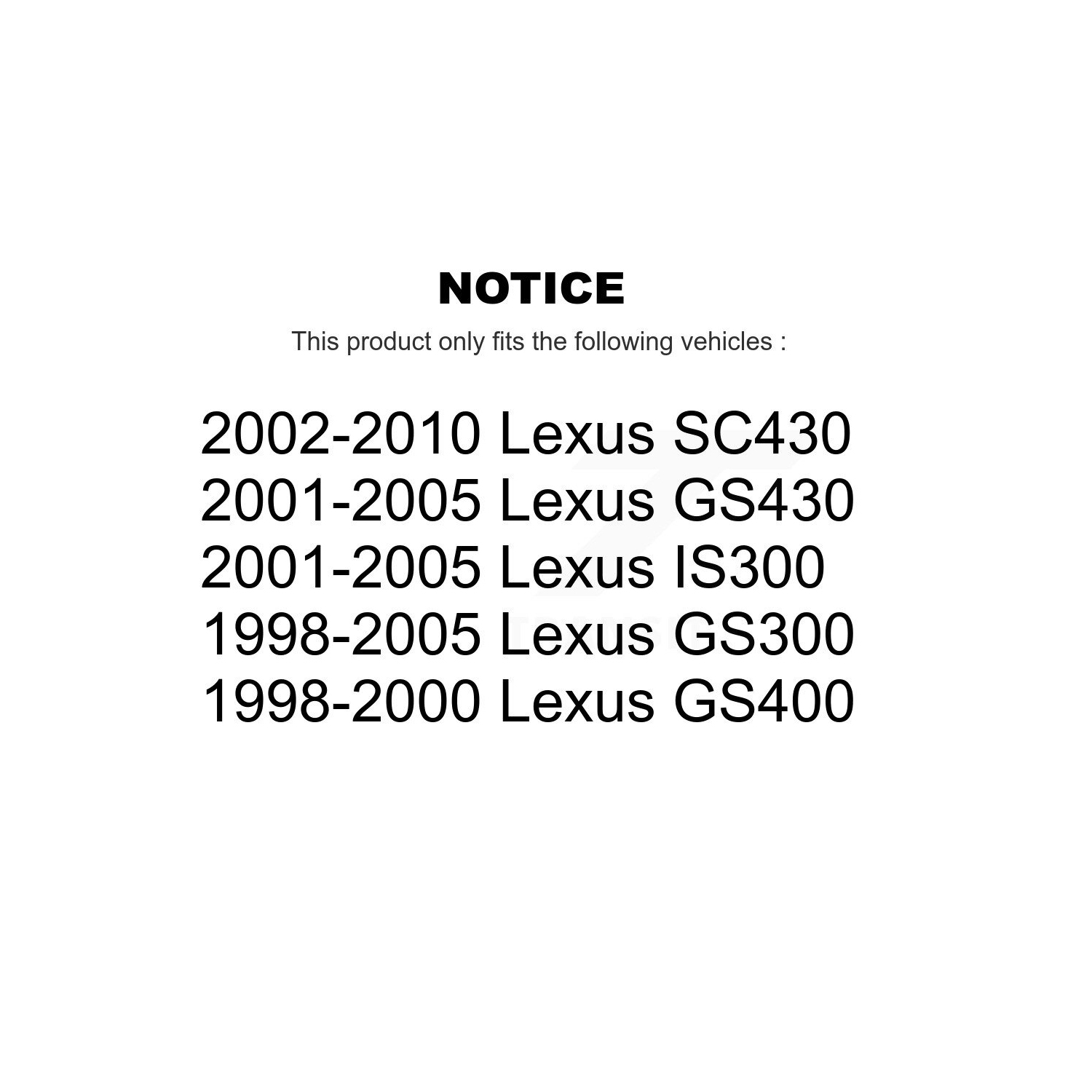 Rear Disc Rotors Semi-Metallic Pads & Parking Shoes Kit For Lexus SC430 IS300 GS300 GS400 K8S-104385
