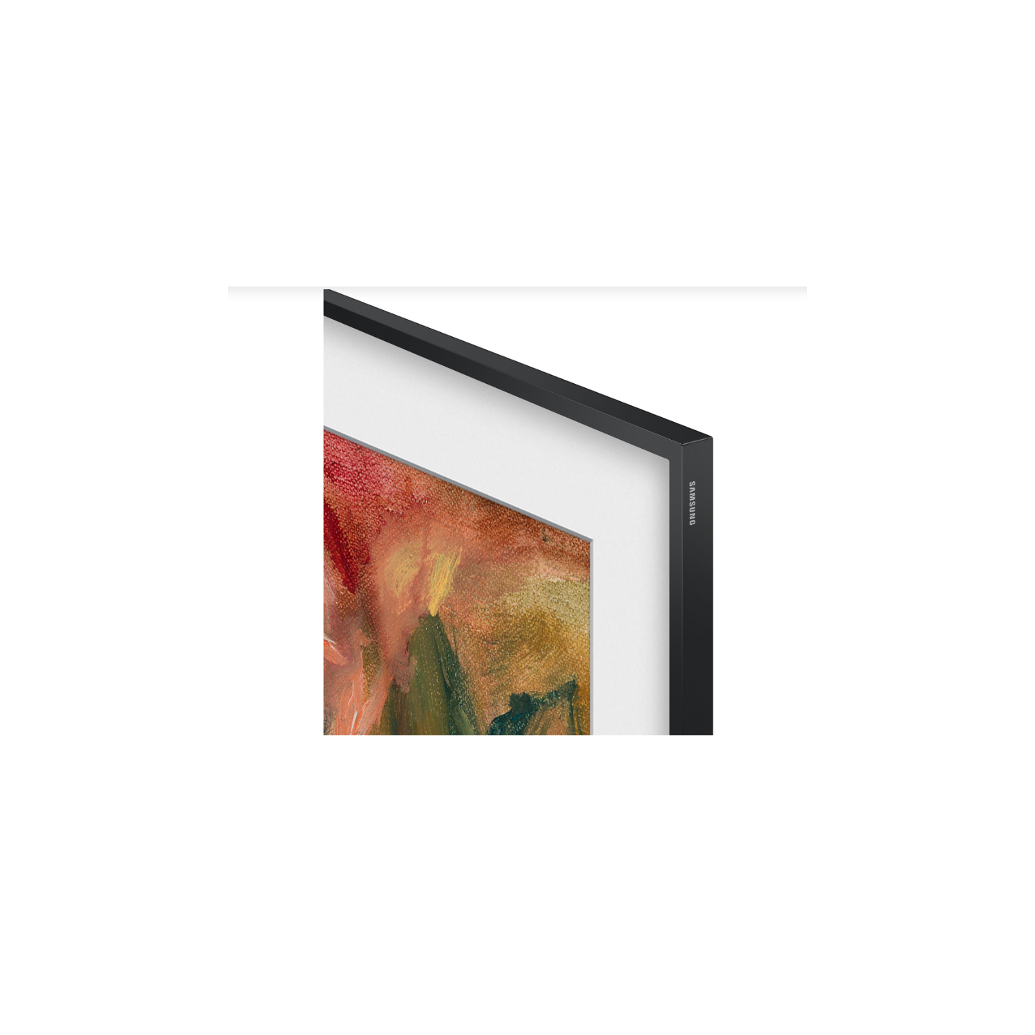 Remis à neuf - Téléviseur intelligent 4K The Frame QLED de 55 po de Samsung en mode Art QN55LS03DAFXZC de Samsung – 2024 (support mural inclus)