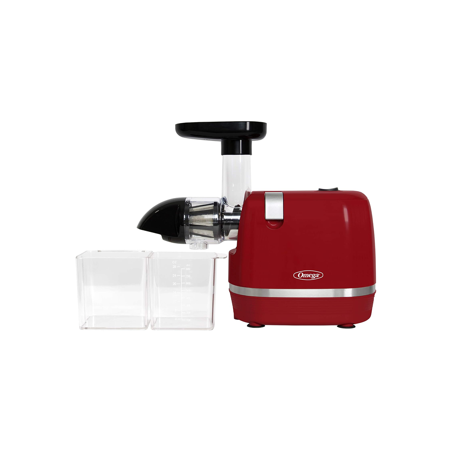 Extracteur de jus à extraction lente H3000RED d'Omega - Presse à froid 365