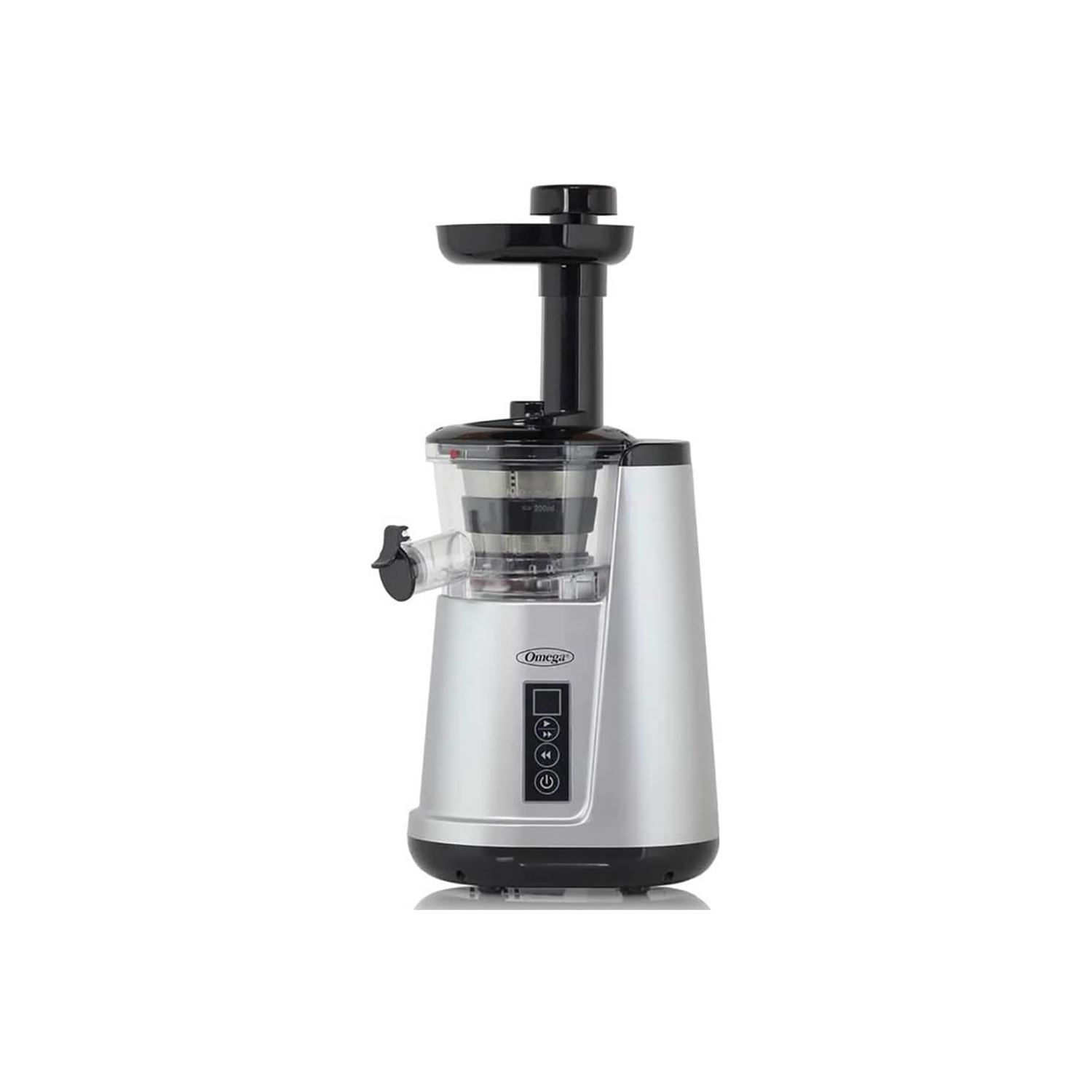 (Refurbished Good) Omega JC3000SV13 Vertical Masticating Juicer - Silver