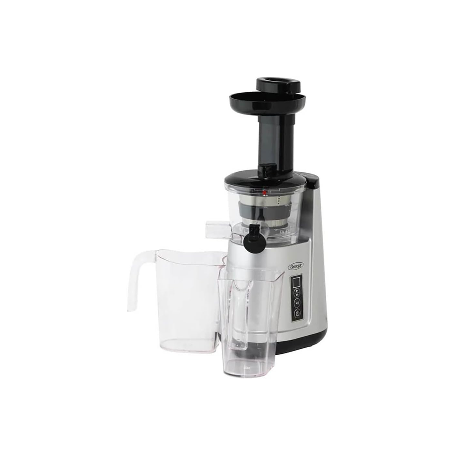 (Refurbished Good) Omega JC3000SV13 Vertical Masticating Juicer - Silver