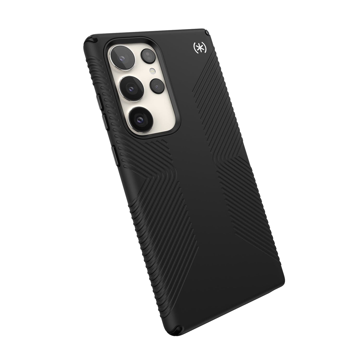 Étui Presidio2 Grip noir de Speck pour Galaxy S23 Ultra de Samsung