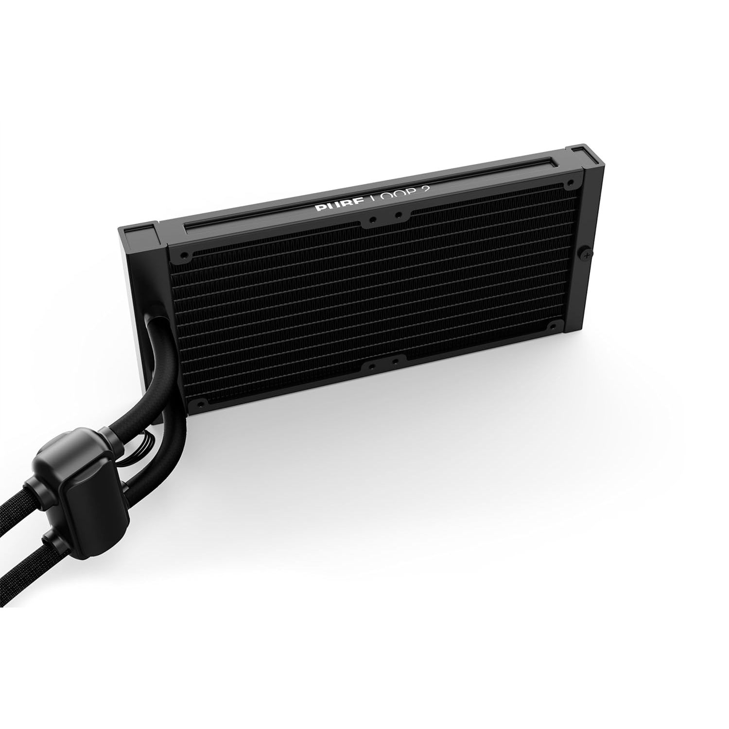 taisez-vous! 240 mm Pure Loop 2 FX, refroidisseur liquide pour processeur Core i3/i5 d'Intel ou Ryzen 3/5 d'AMD, éclairage ARGB LED, ventilateur