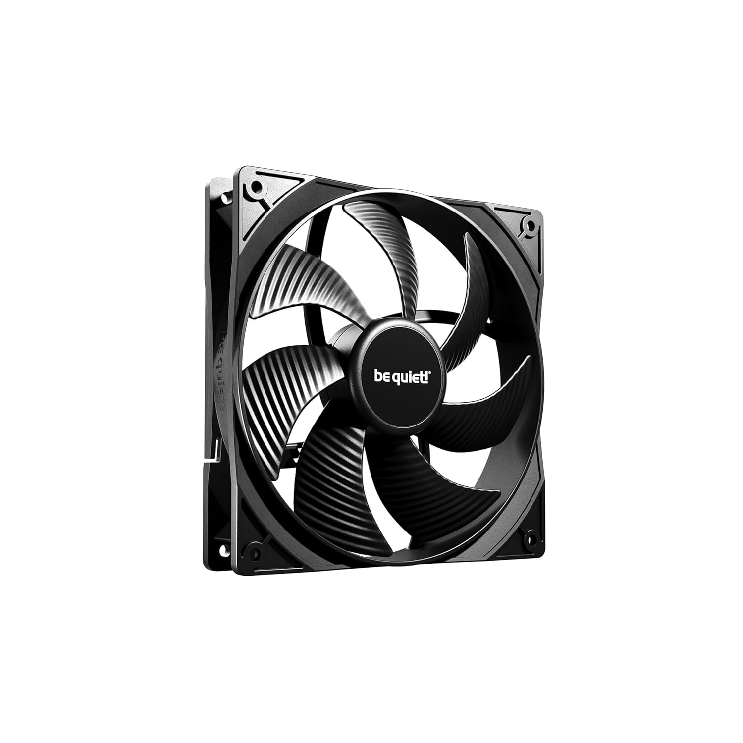 be quiet! Pure Wings 3 140mm PWM Fan, high Maximum Speed, Low Minimum Speed, optimised Fan Frame, exceptionally high air Pressure, Very Quiet