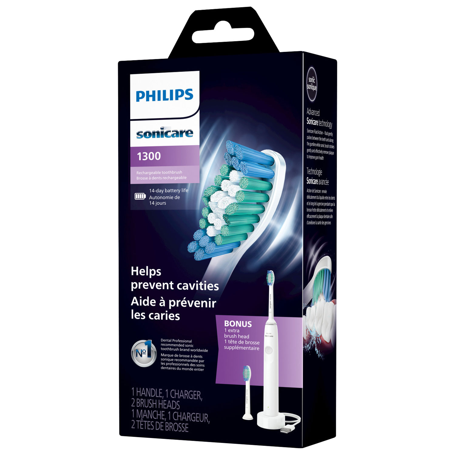 Philips Sonicare 1300 Electric Toothbrush - White/Grey