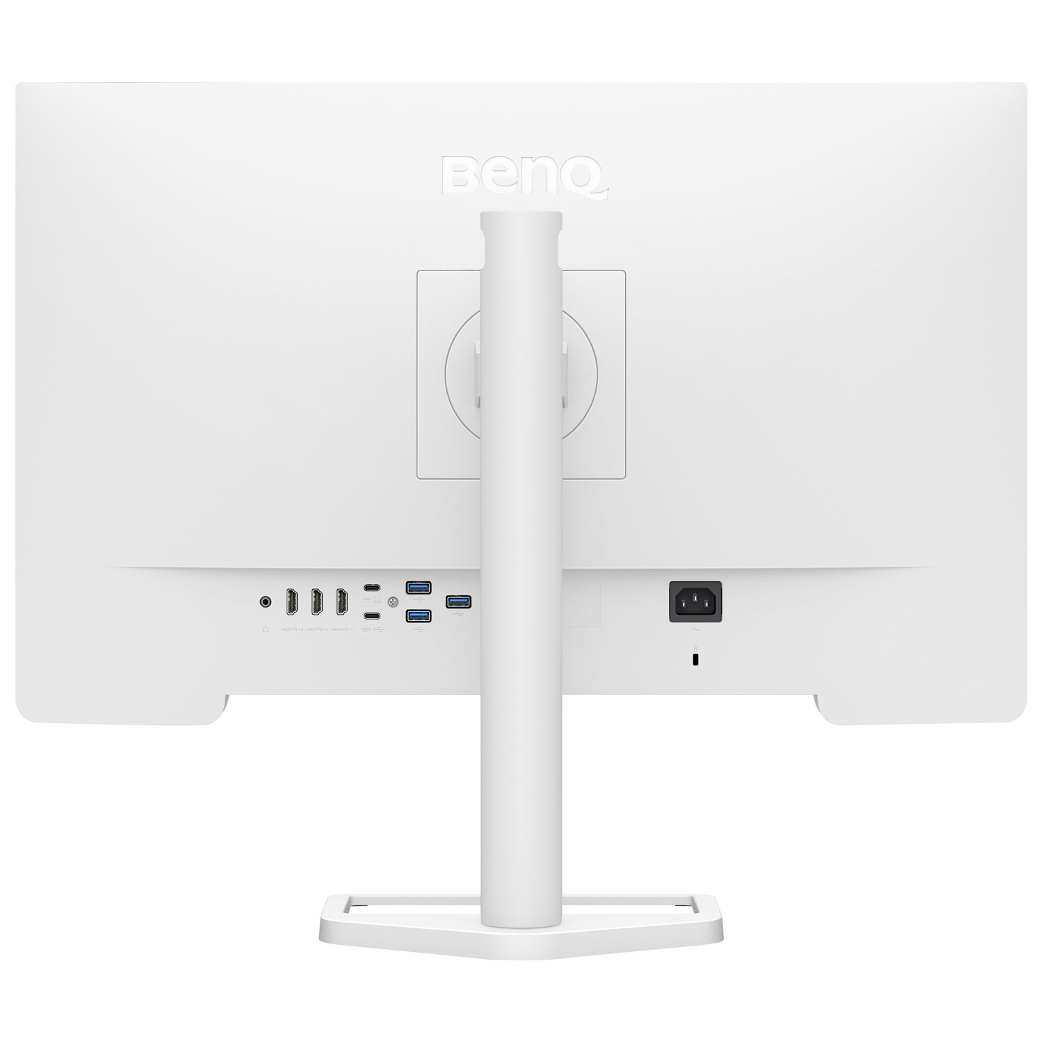 Moniteur de jeu DEL IPS Ultra HD 4K 60 Hz de 27 po de BenQ avec temps de réponse gris à gris de 5 ms - Blanc