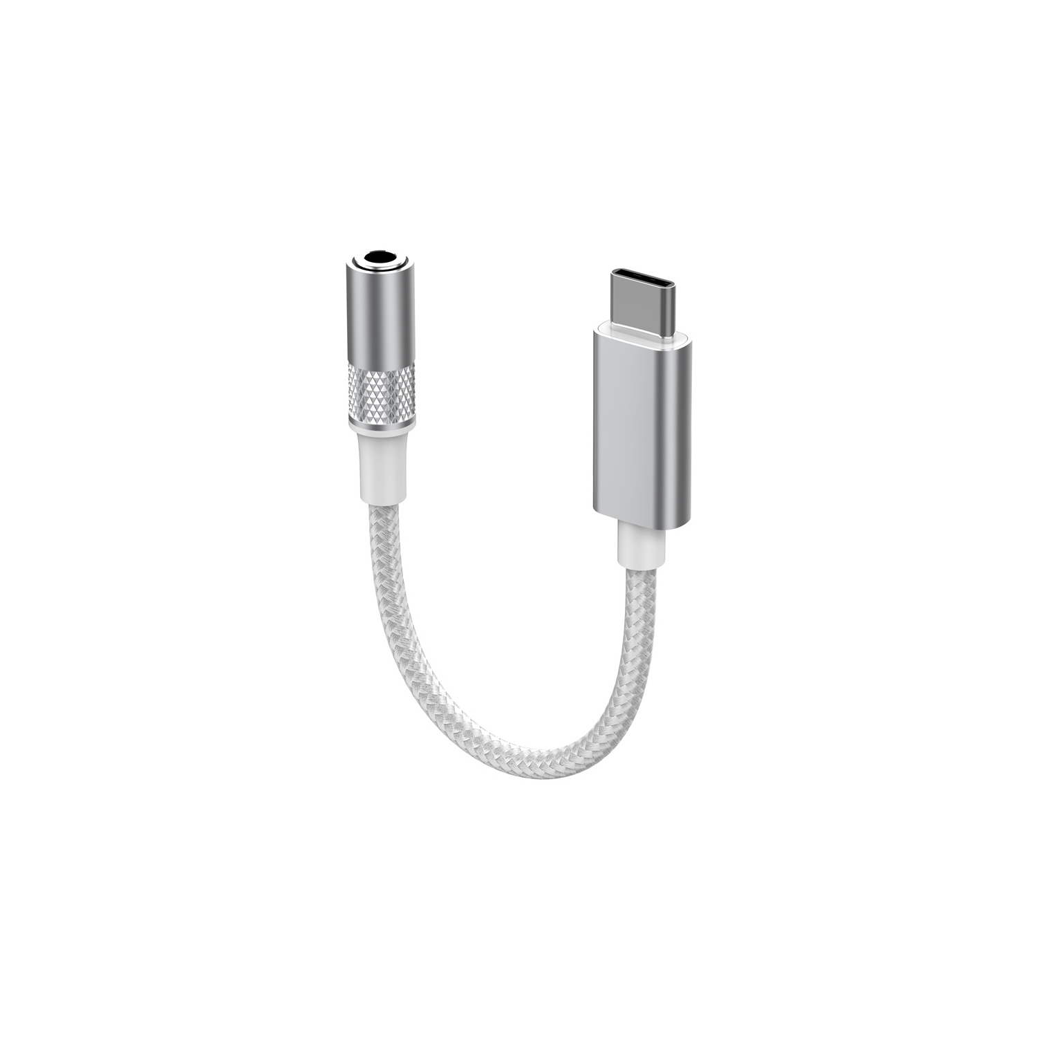 Câble auxiliaire USB-C à 3,5&nbsp;mm d'AxGear pour adaptateur audio mâle à femelle pour l'auto