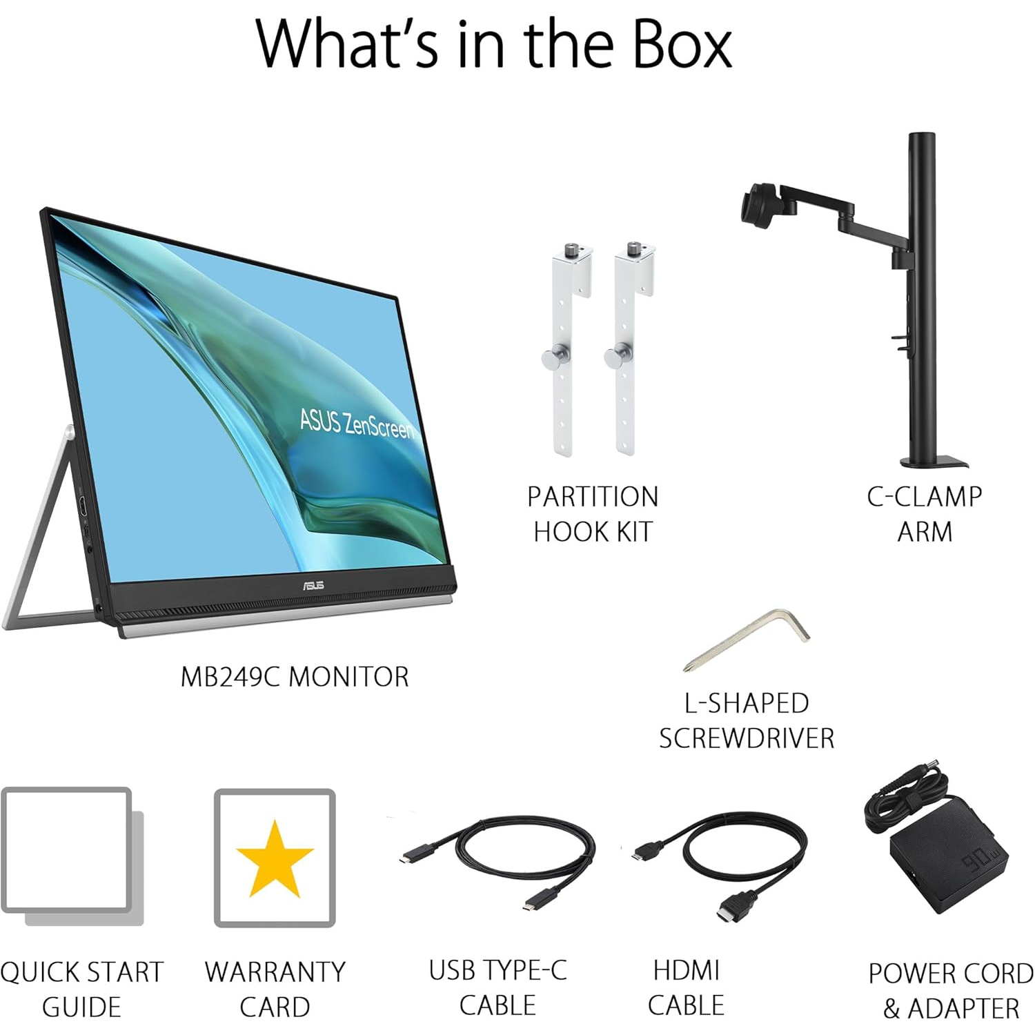 ASUS 24" Curved Full HD Monitor – 1920x1080, IPS, HDMI