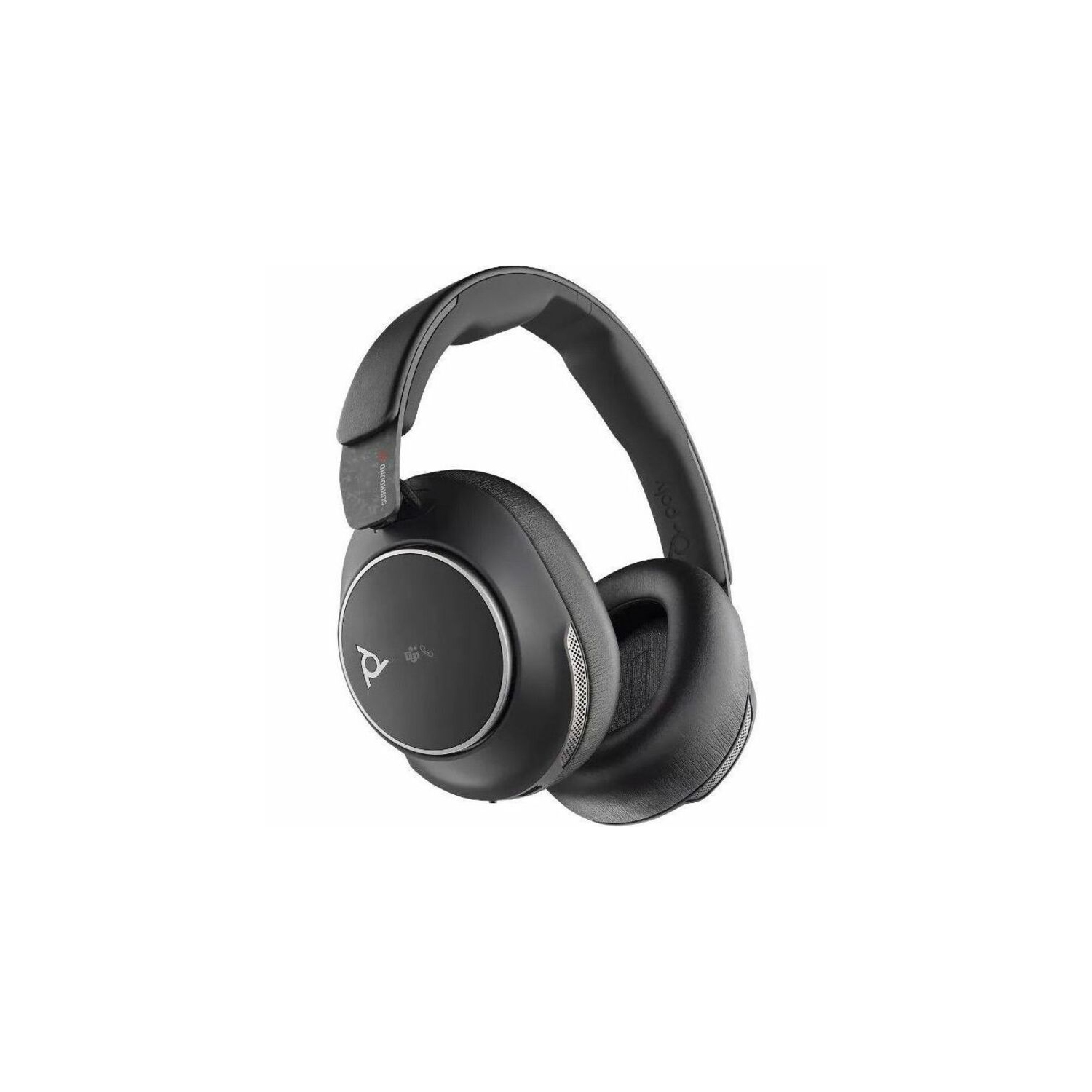 HP Poly Voyager Surround 80 Over-Ear Noise Cancelling Wireless Headset with Mic - Black