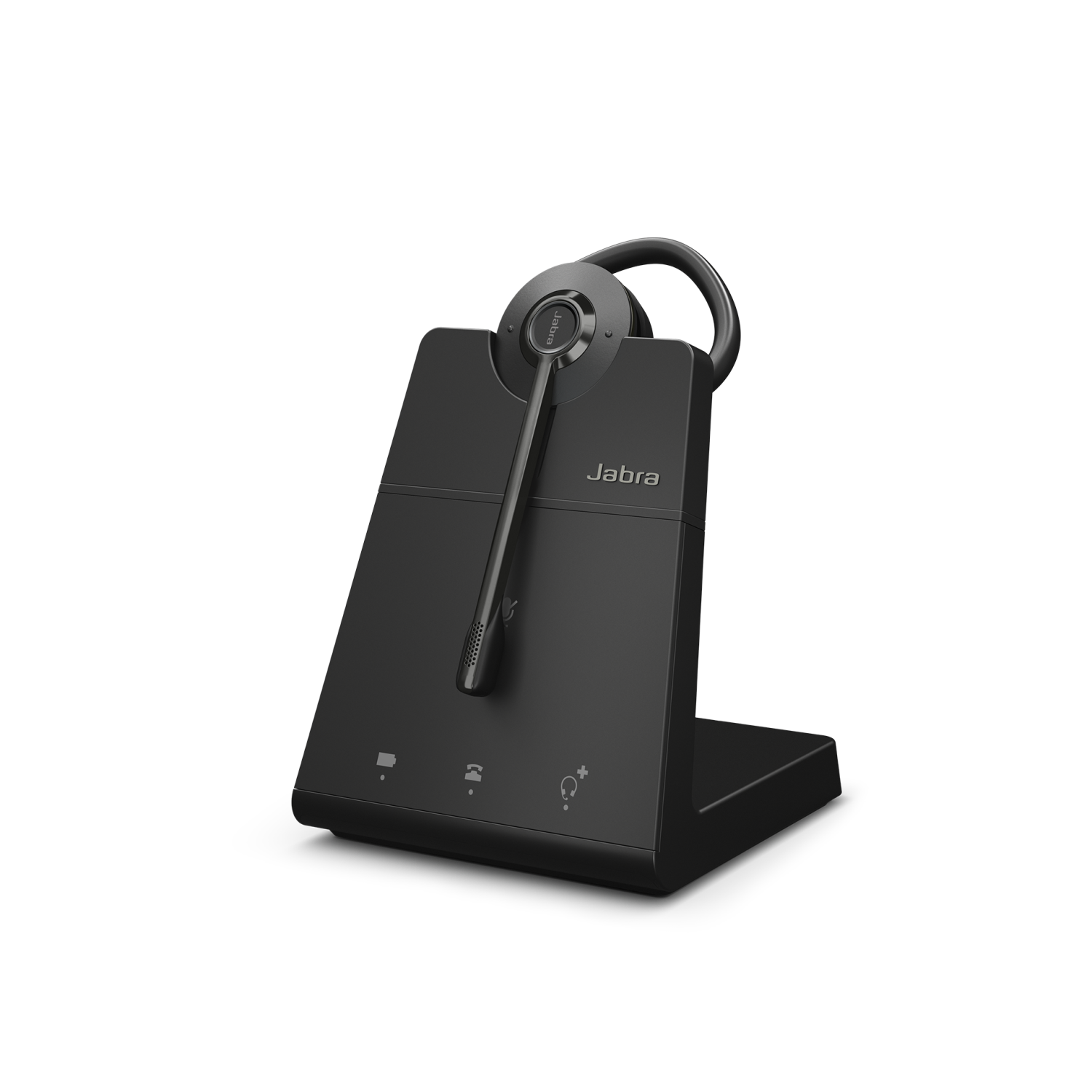 Casque d'écoute mono sans fil à suppression du bruit Engage 45 SE de Jabra avec micro - Noir