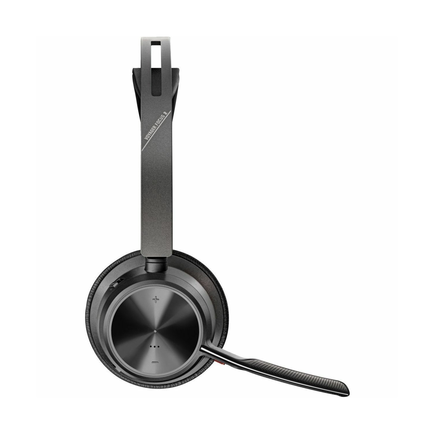 Casque stéréo USB-A sans fil suppression bruit Poly Voyager Focus 2 HP avec micro - Noir