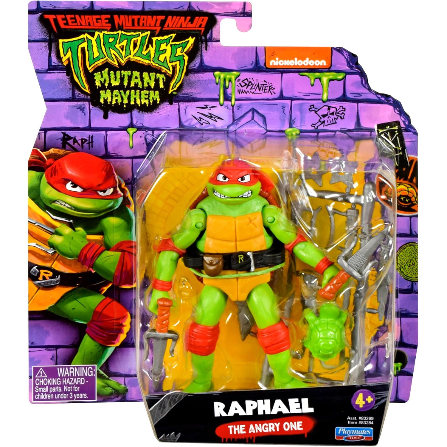 Teenage Mutant Ninja Turtles 5 Inch Action Figure Mutant Mayhem - Raphael