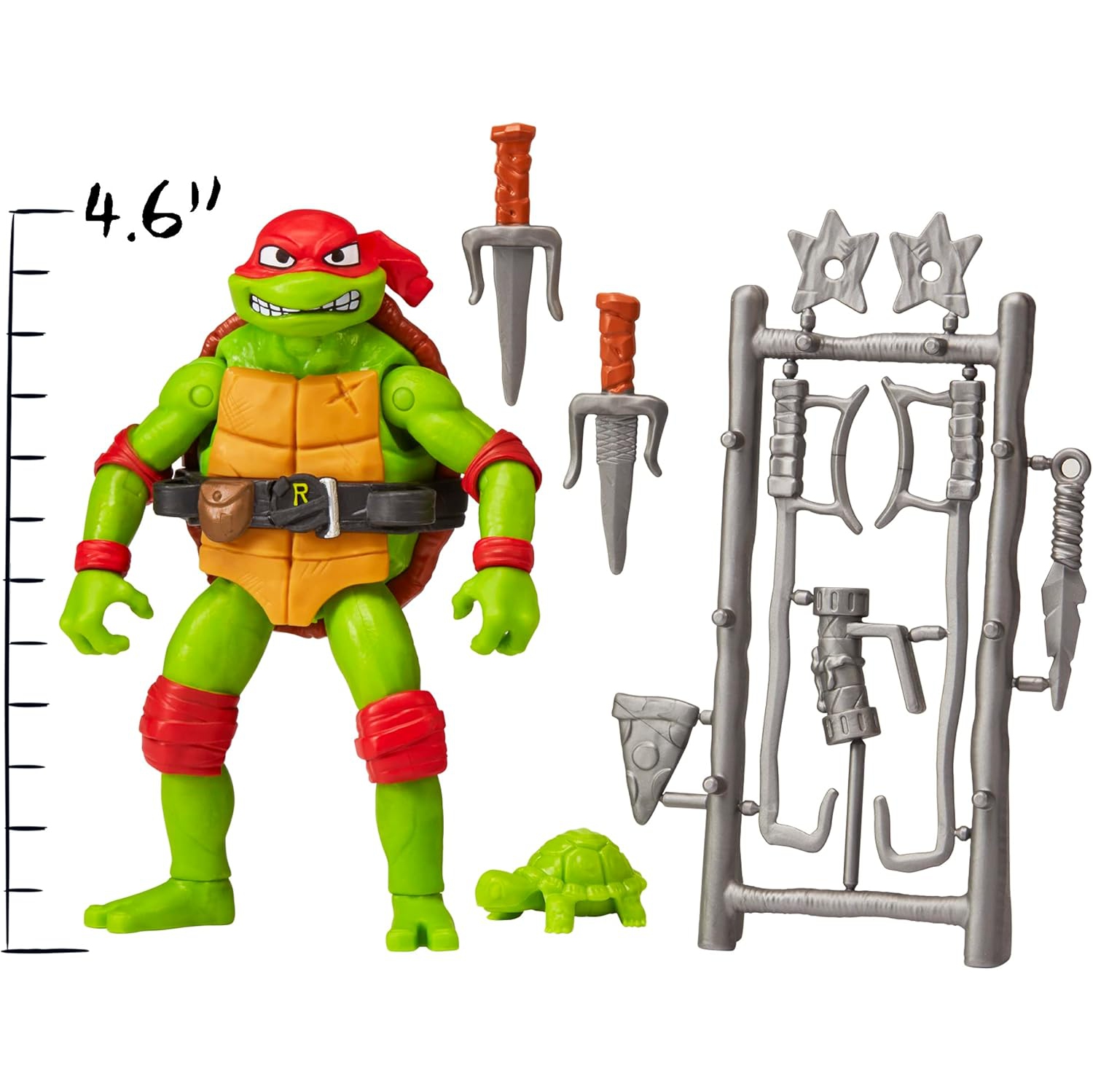 Teenage Mutant Ninja Turtles 5 Inch Action Figure Mutant Mayhem - Raphael