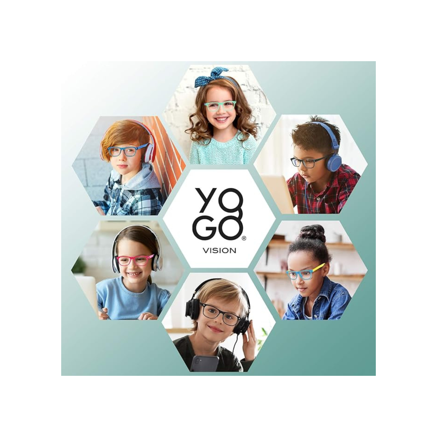 Blue Light Glasses for Kids Anti Eyestrain UV protection Computer TV Phone Kids Blue light Glasses For Boys Girls Age 3-12