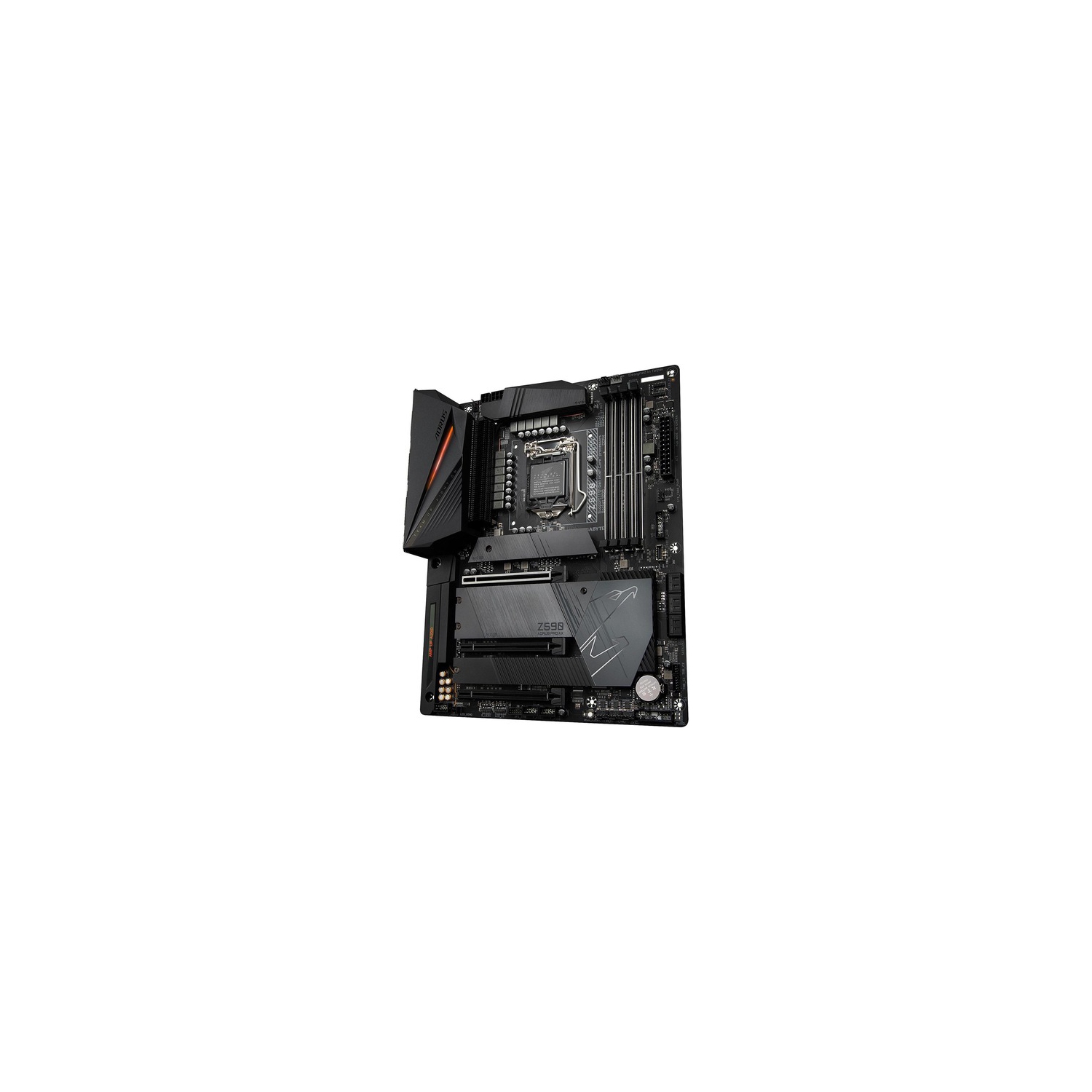 GIGABYTE Z590 AORUS PRO AX LGA 1200 Intel Z590 ATX Motherboard with 4 x M.2, PCIe 4.0, USB 3.2 Gen2X2 Type-C, Intel WIFI 6, 2.5GbE LAN